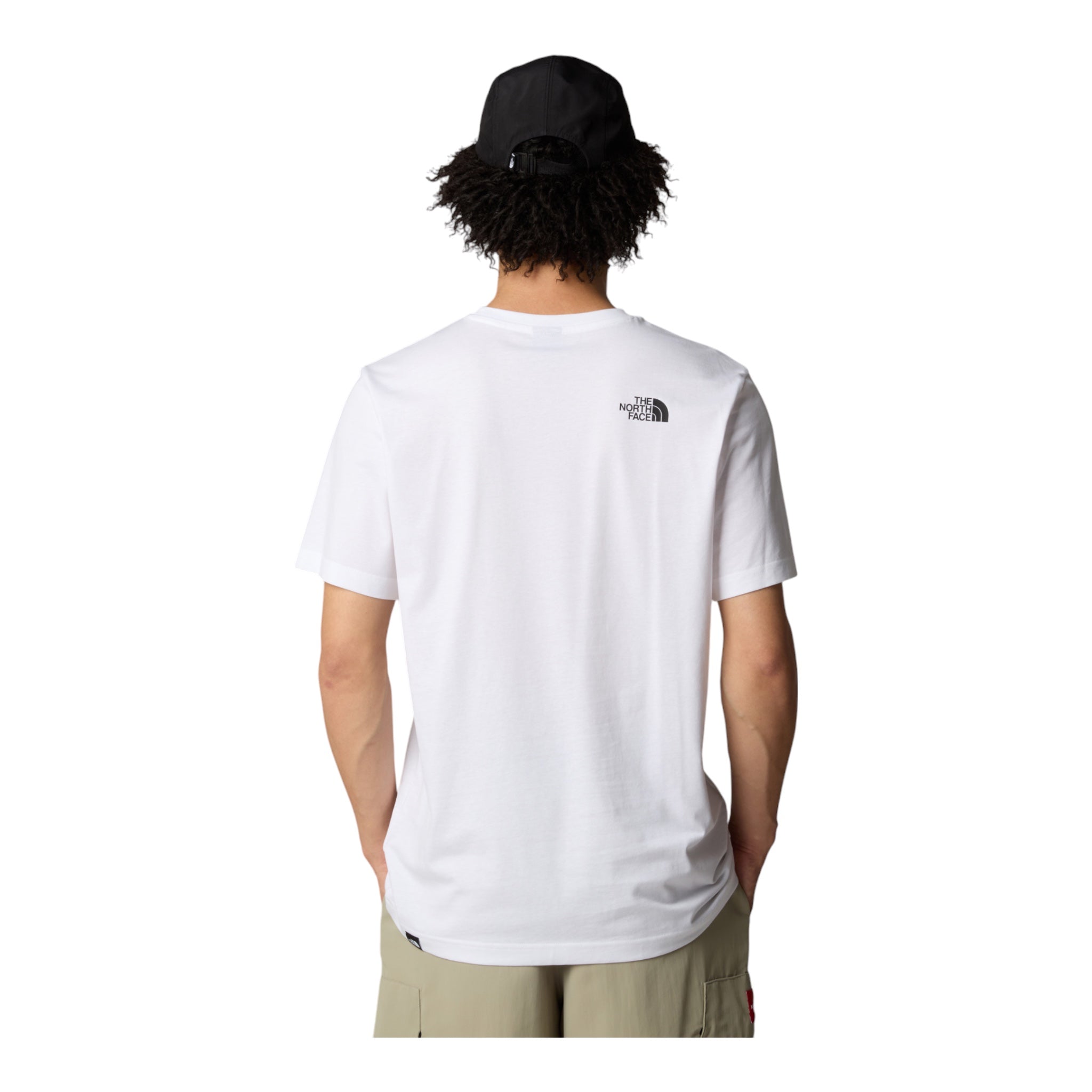 T-Shirt M SS Fine Tee Bianca NF0A8A6MFN41 The North Face