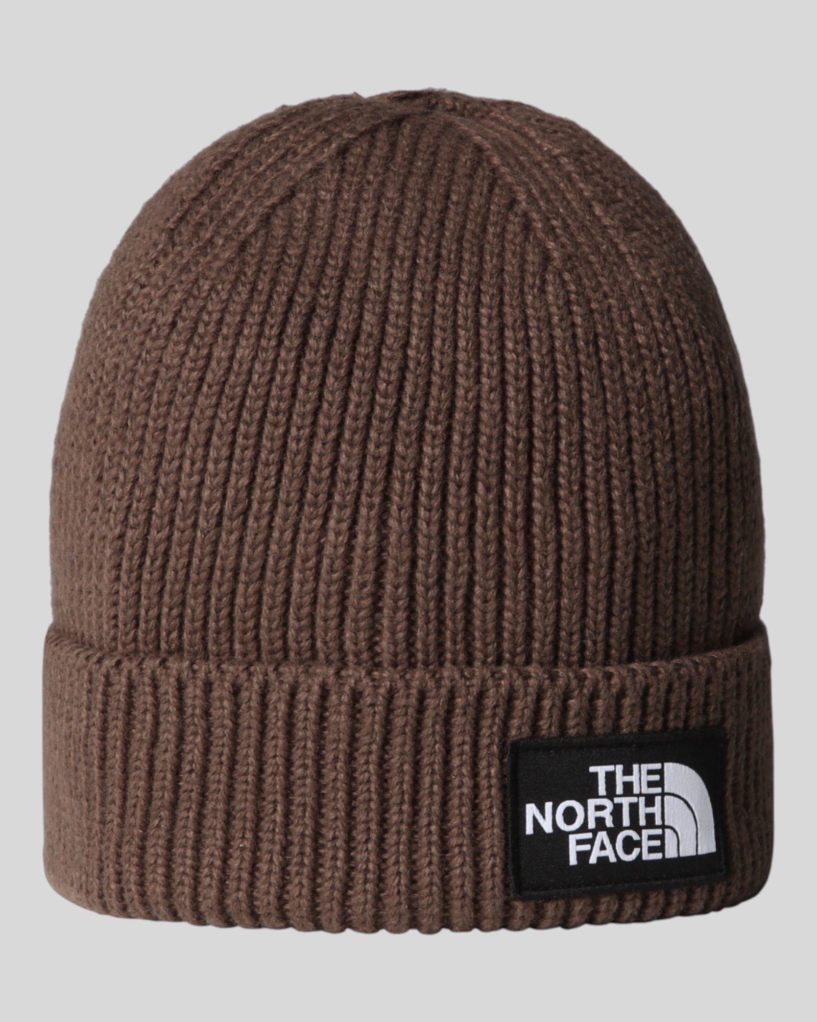 Berretto Logo Box Cuffed Beanie Smoked Brown NF0A8CHE1OI1 The North Face