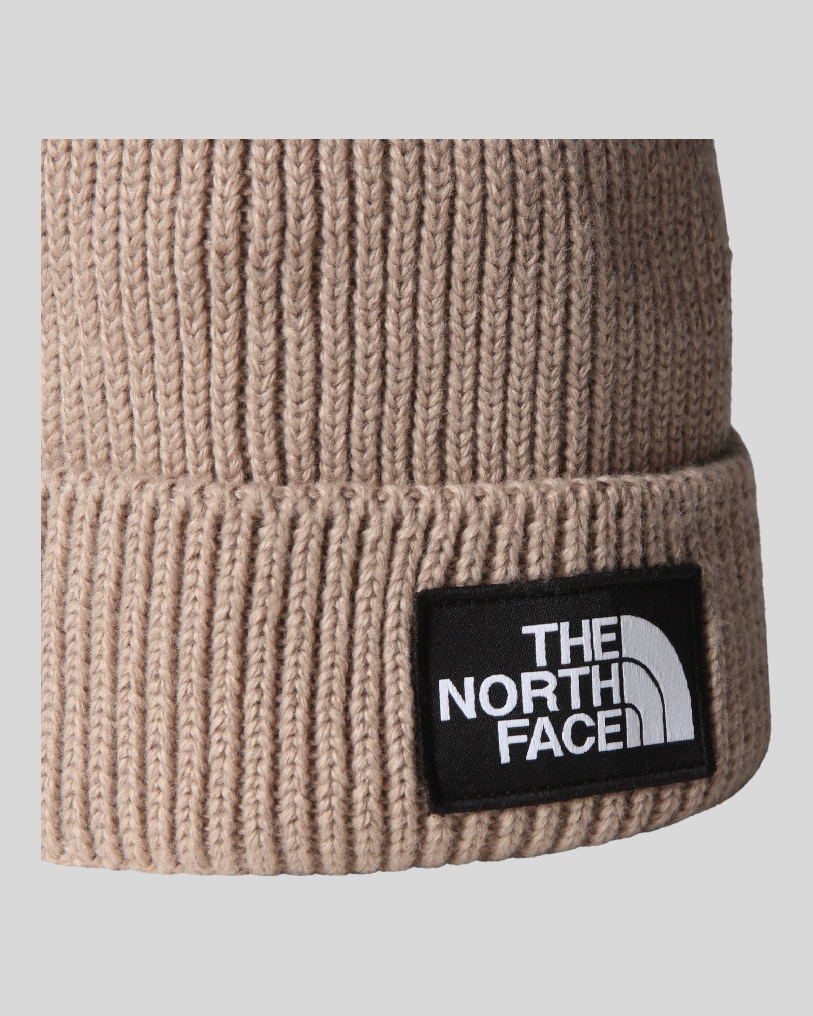 Berretto Logo Box Cuffed Beanie Mushroom Grey NF0A8CHEBOX1 The North Face