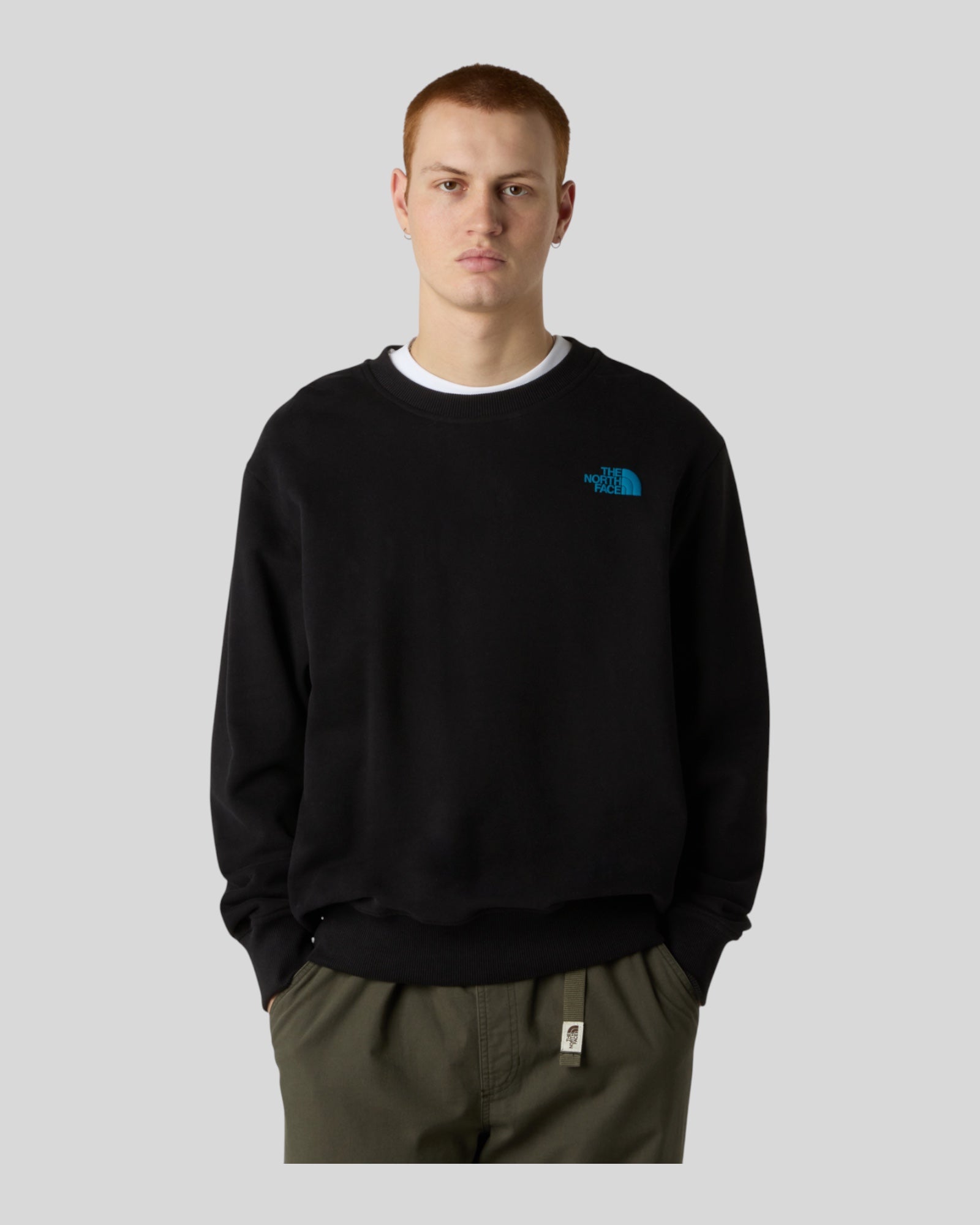 Felpa Girocollo NSE Slopes Relaxed Nero NF0A8EU5JK31 The North Face