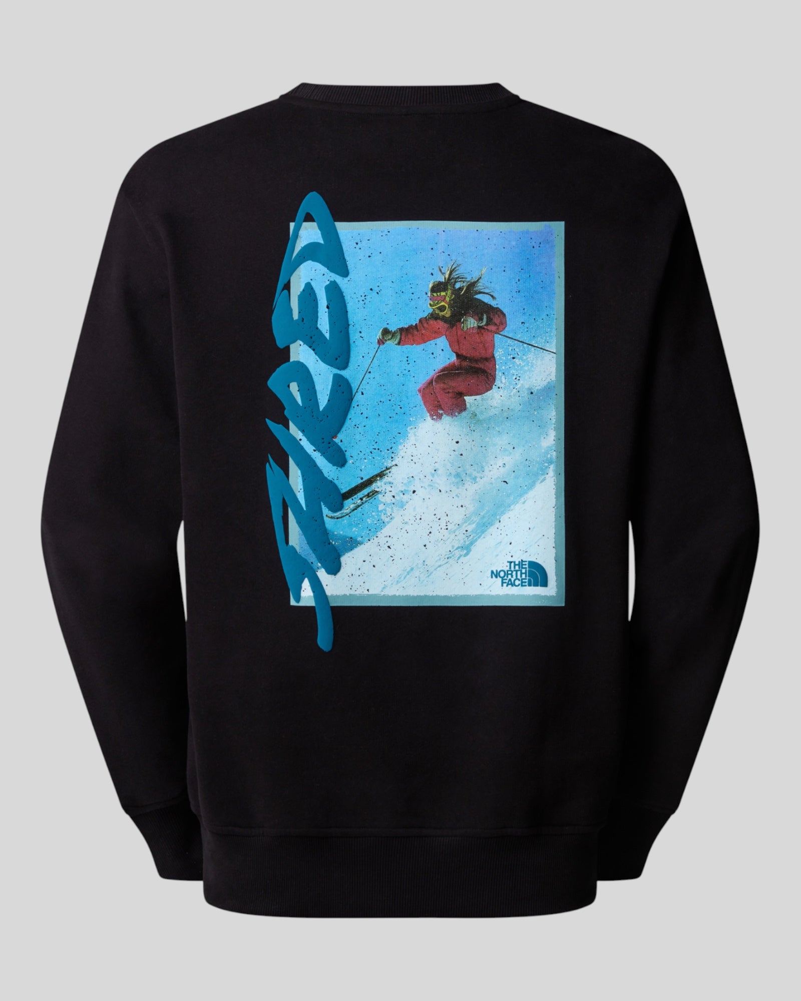 Felpa Girocollo NSE Slopes Relaxed Nero NF0A8EU5JK31 The North Face