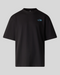 T-Shirt M Liquid Box NSE Oversize Tee Nera NF0A8G9WJK3 The North Face