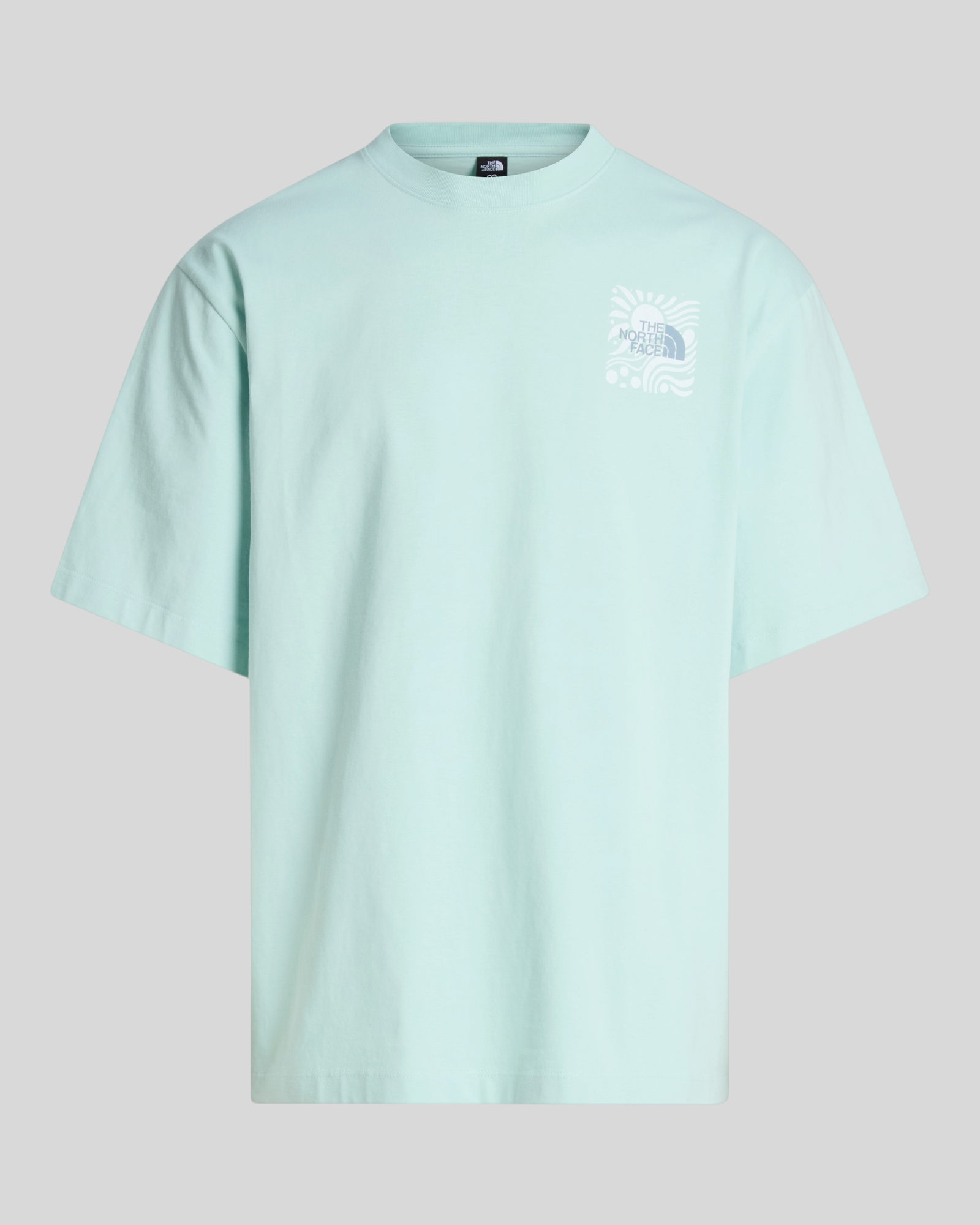 T-Shirt Sun Oversized Graphic Tee Opal Frost NF0A8GA0G70 The North Face