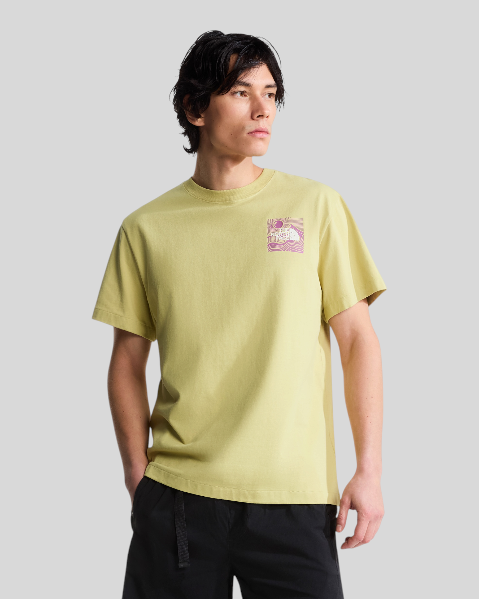 T-Shirt Mountain Escape Relaxed Graphic Tee Pear NF0A8GB1G73 The North Face