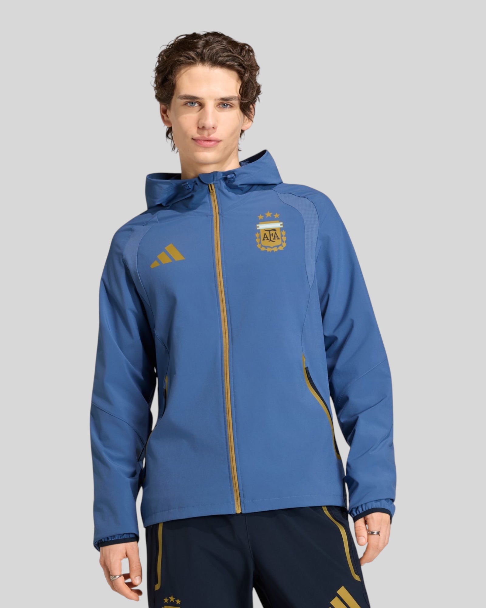 Tuta Completa AFA Argentina Tiro Travel 2026 Blue Adidas