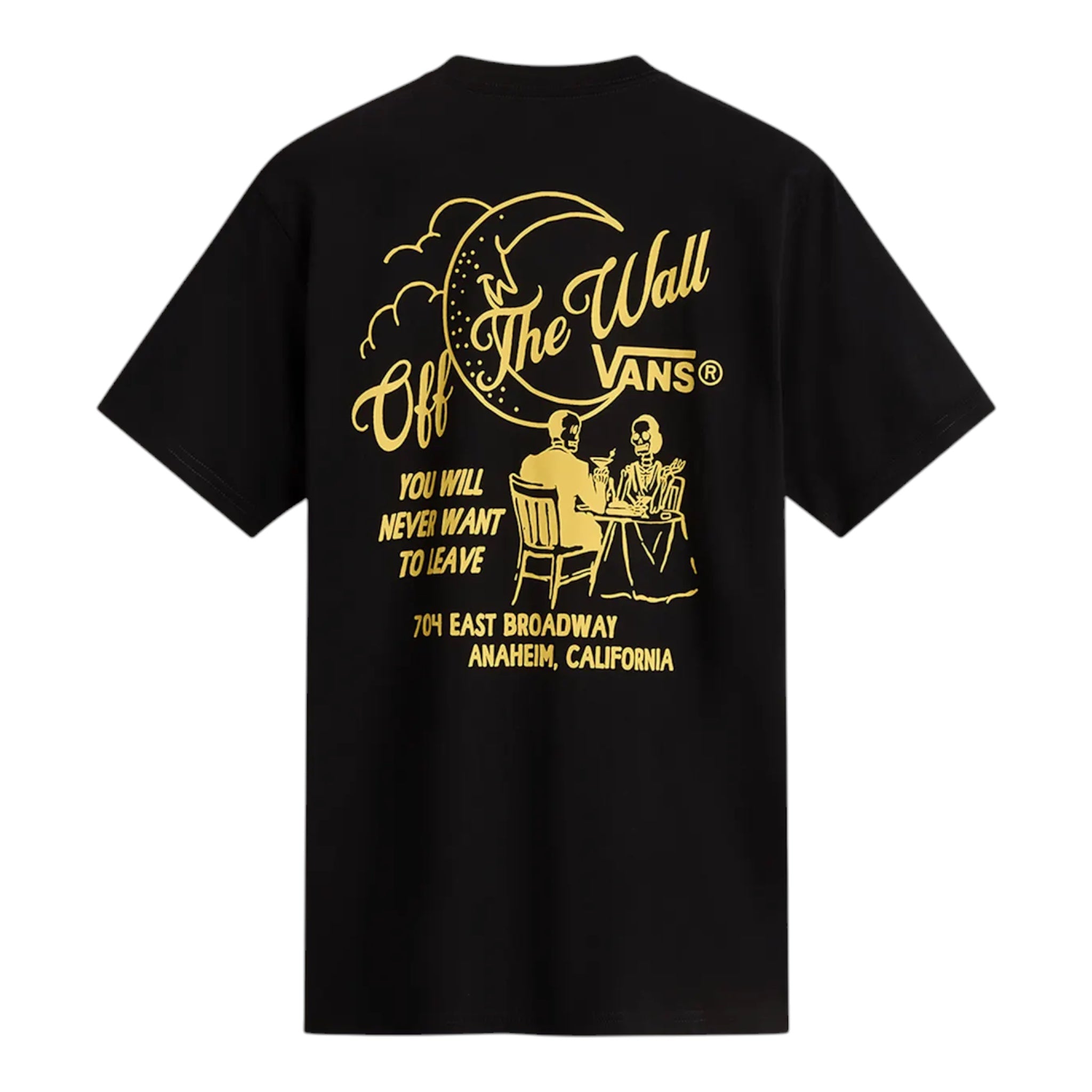 T-Shirt Classic Fit Fine Dining SS Nero VN000M6BBLK Vans