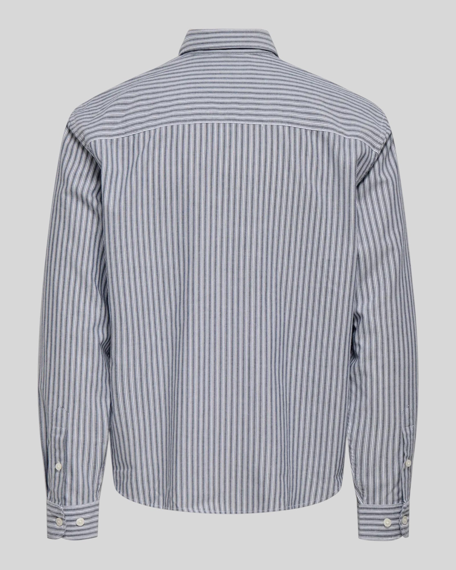 Camicia Maniche Lunghe Onsgiorgio Relaxed 005 Peacoat Bianco 22036696 Only & Sons