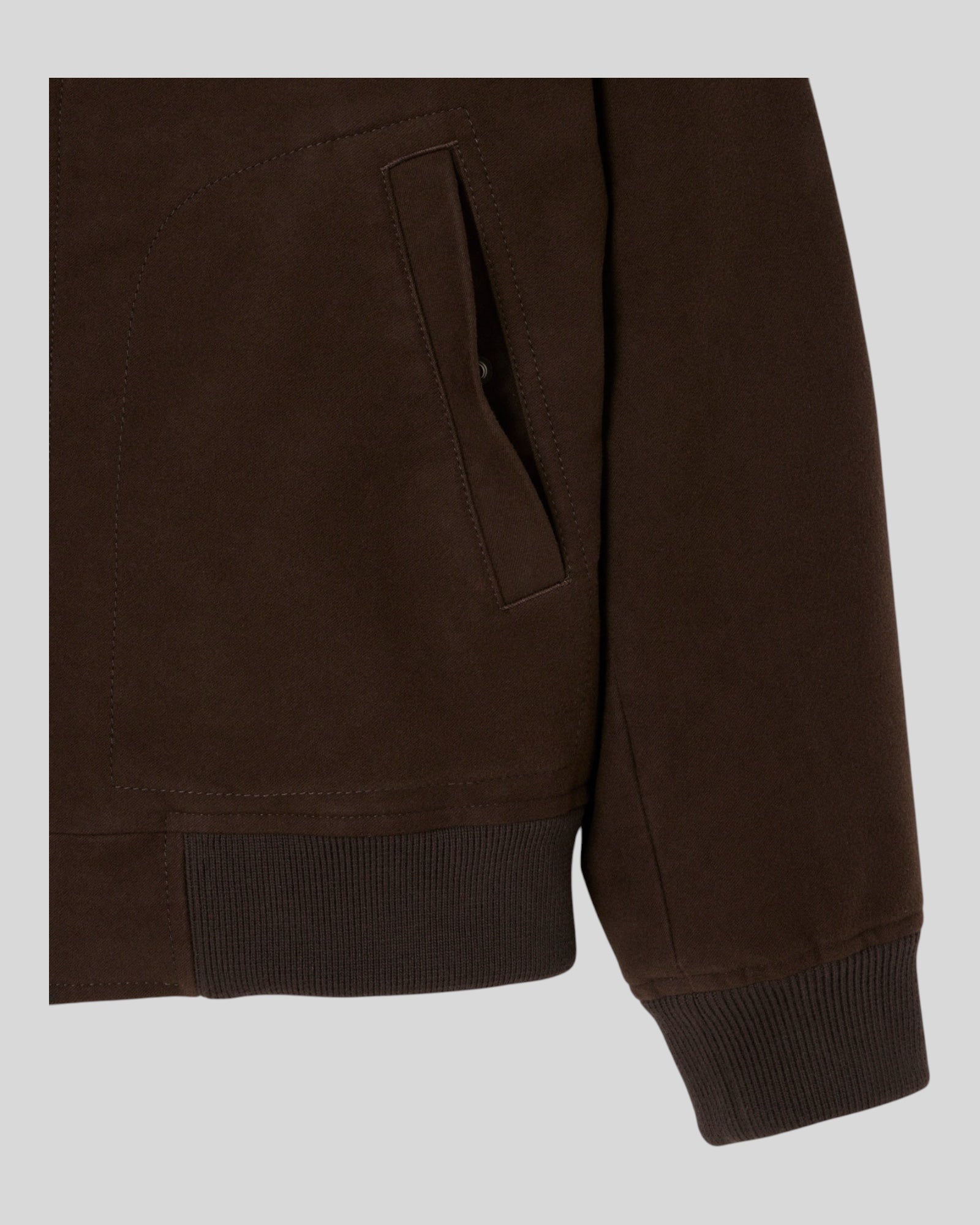 Giacca In Fustagno Imbottita Marrone BH5147-00-SKB Lacoste