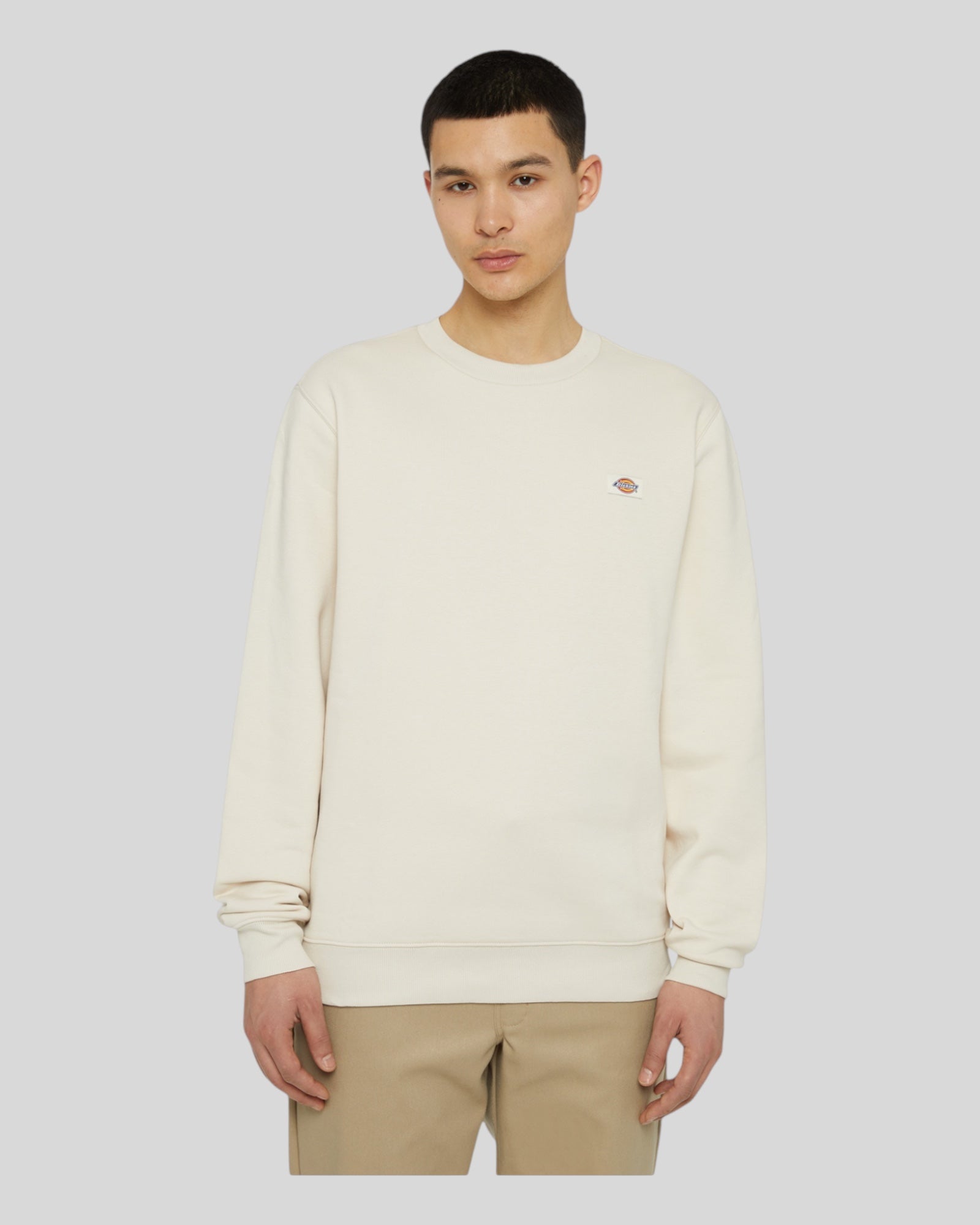 Dickies Oakport Crewneck Sweatshirt Cream DK0A4XCEF901 