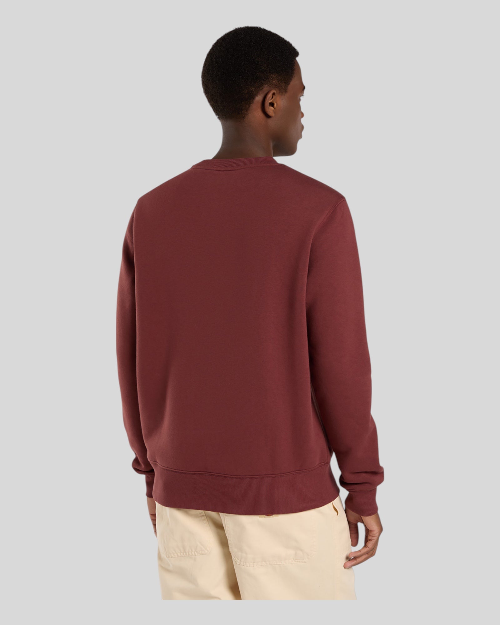 Felpa Girocollo Oakport Sweatshirt Rosso Mattone DK0A4XCEL161 Dickies