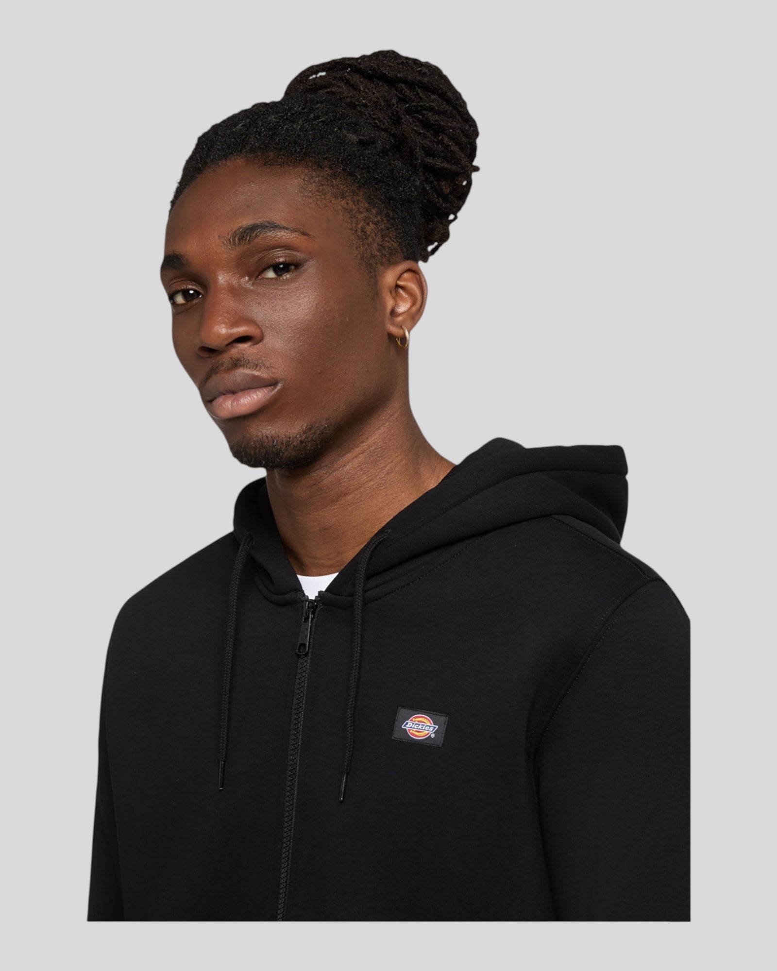 Dickies Oakport Hoodie Black DK0A4XD3BLK1 Zip Up Hoodie 
