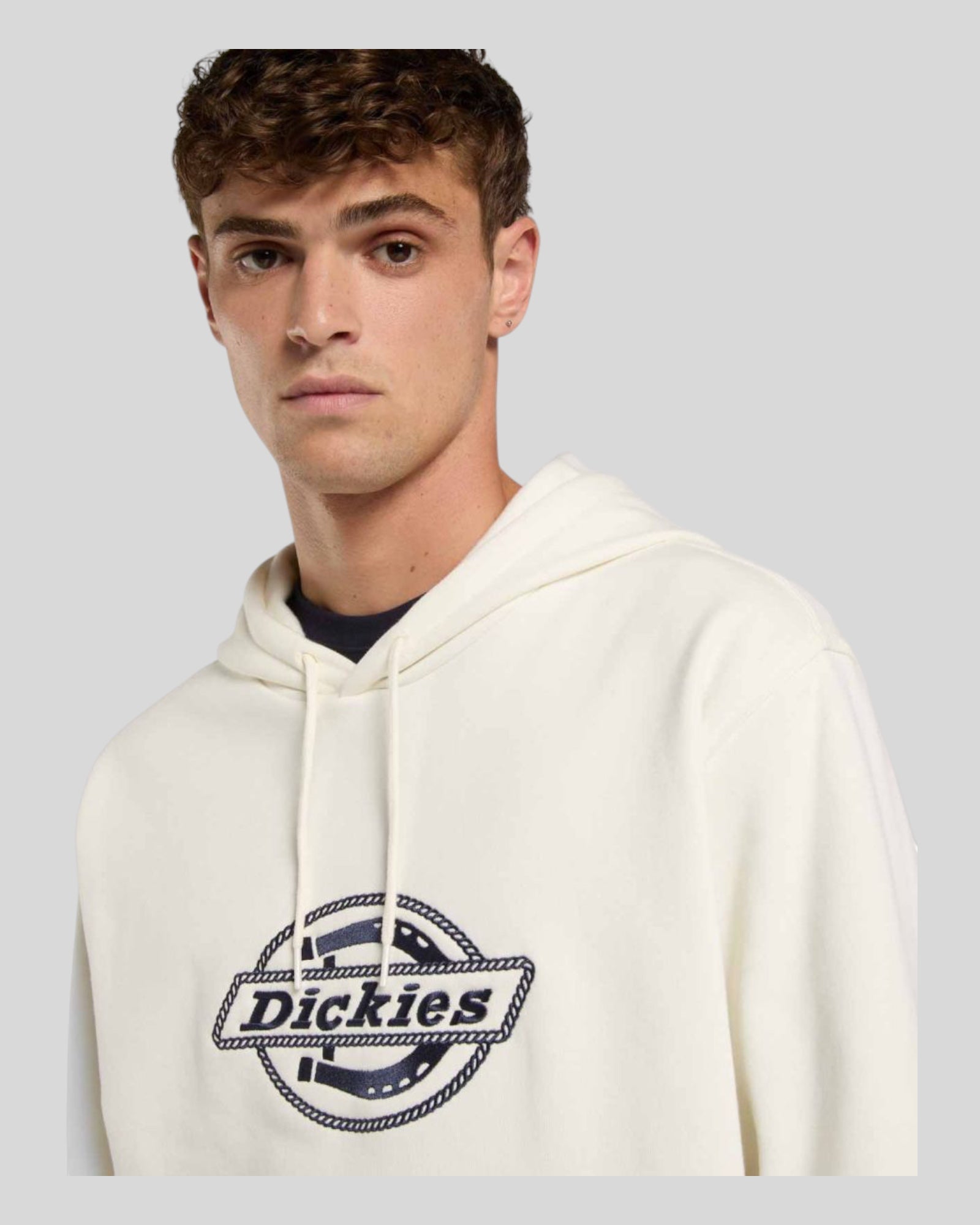 Felpa Con Cappuccio Forth Shaw Crema DK0A88L4C48 Dickies