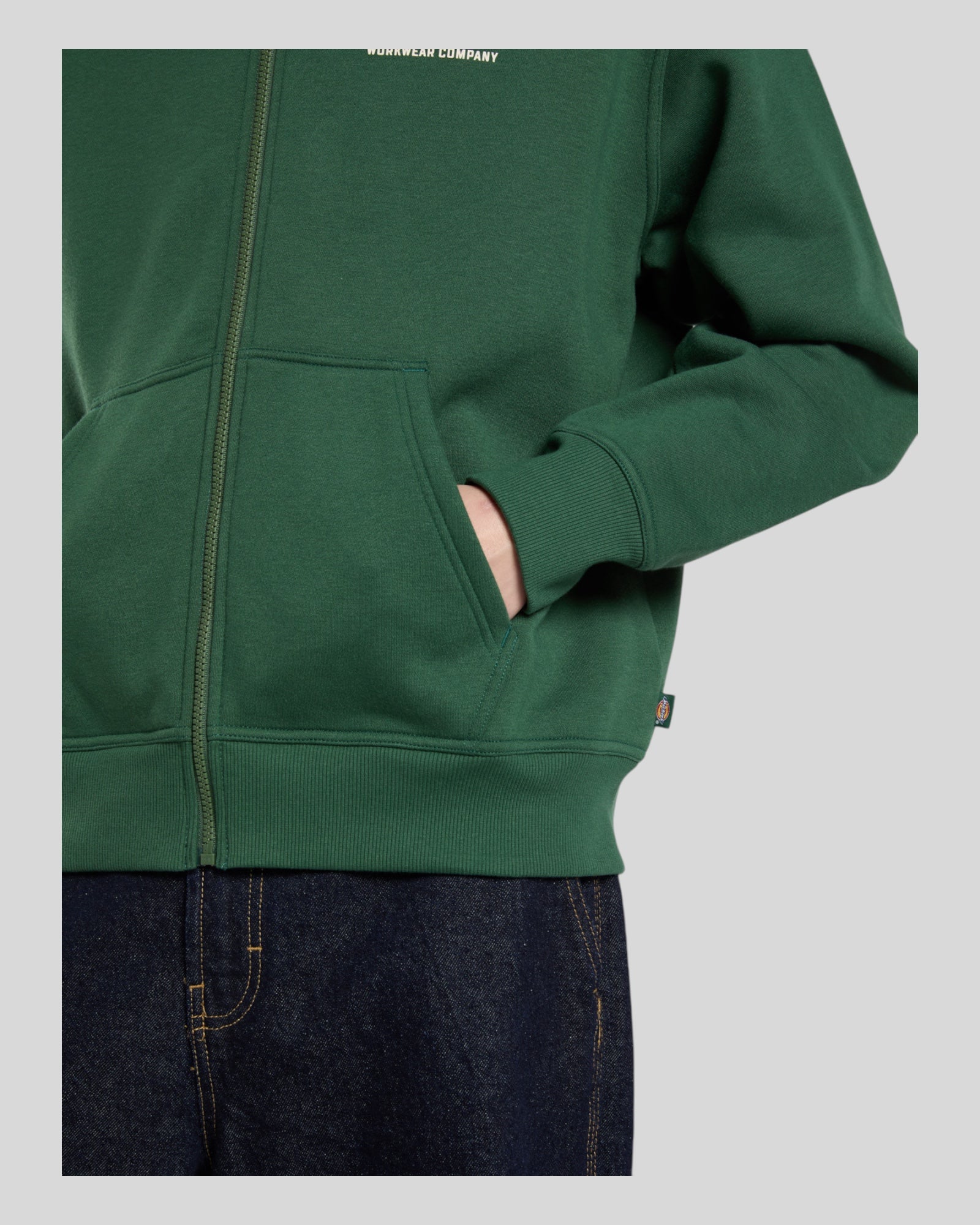 Felpa Con Zip Bolivar Fz Hoodie Pino DK0A88L5PIN Dickies