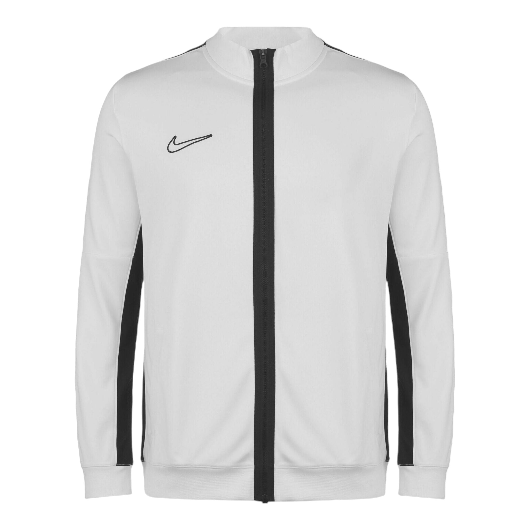 Dry-Fit Performance Academy Sweatshirt mit Reißverschluss Weiß/Schwarz DR1681-100 Nike