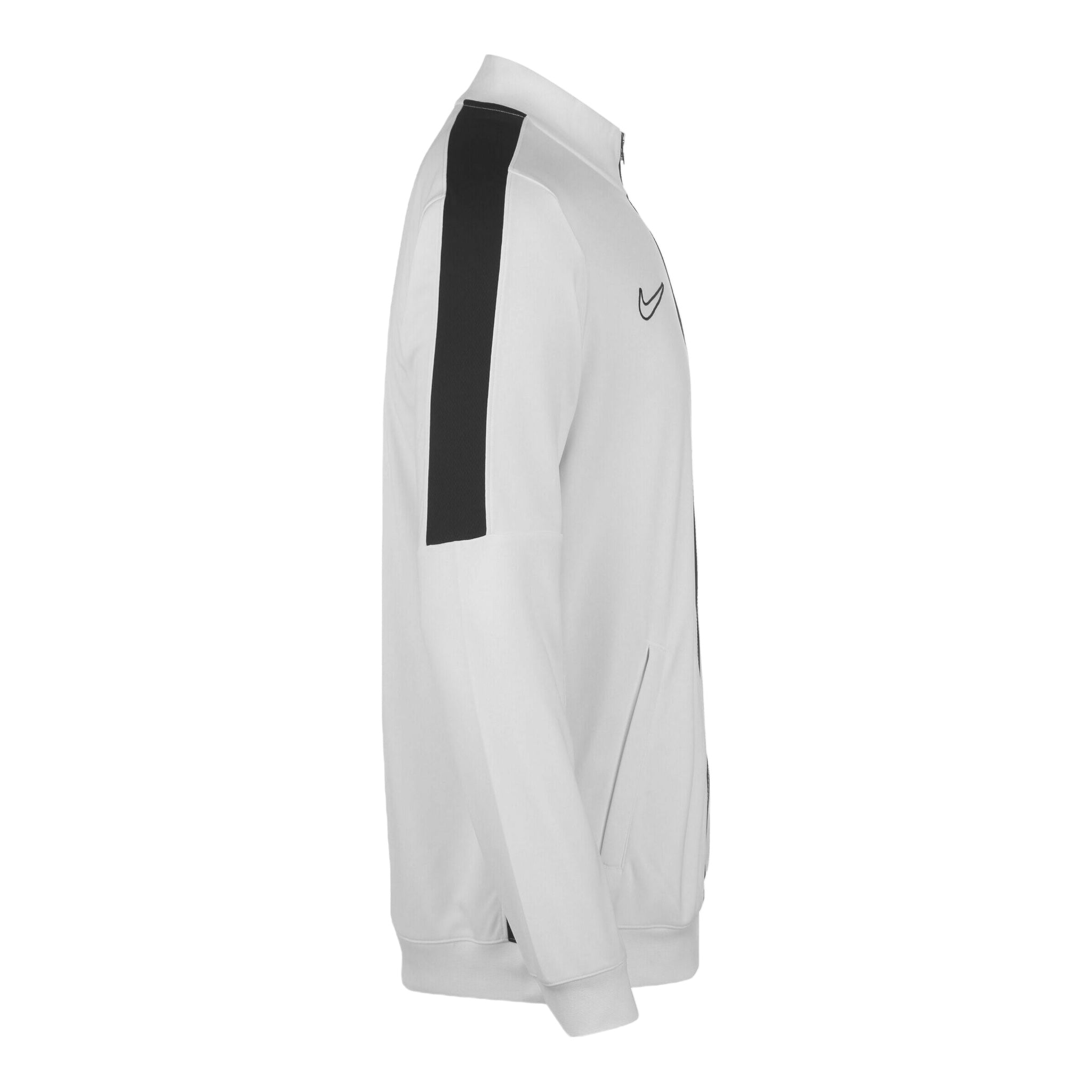 Felpa Con Chiusura Zip Dry-Fit Performance Academy Bianco/Nero DR1681-100 Nike