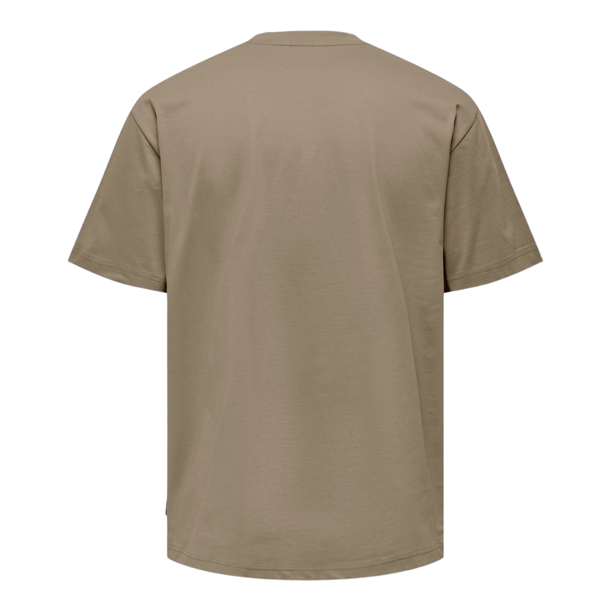 T-Shirt Basic Ons Fred Life Relaxed SS Tee Desert Taupe 22022532