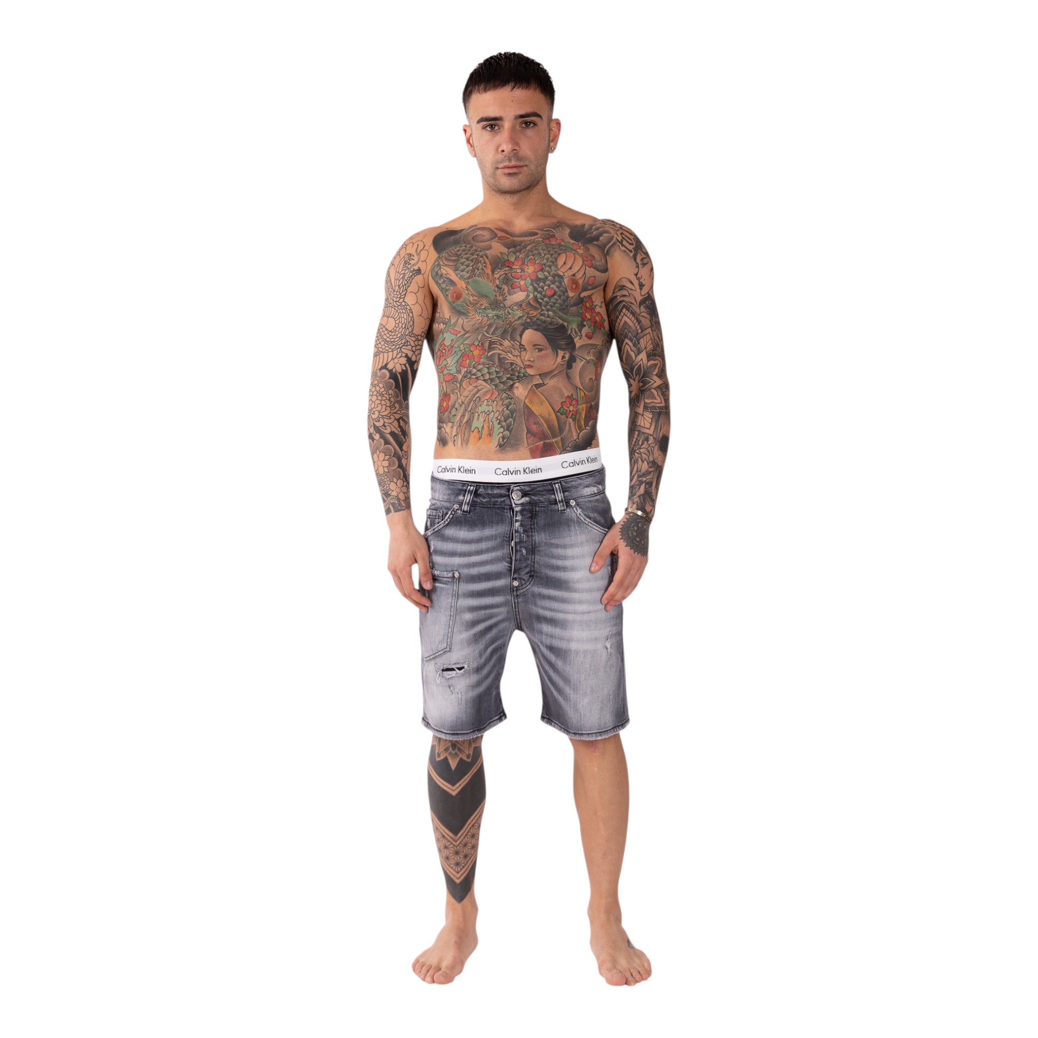 Short Denim Enzom 010N Blue Soldier