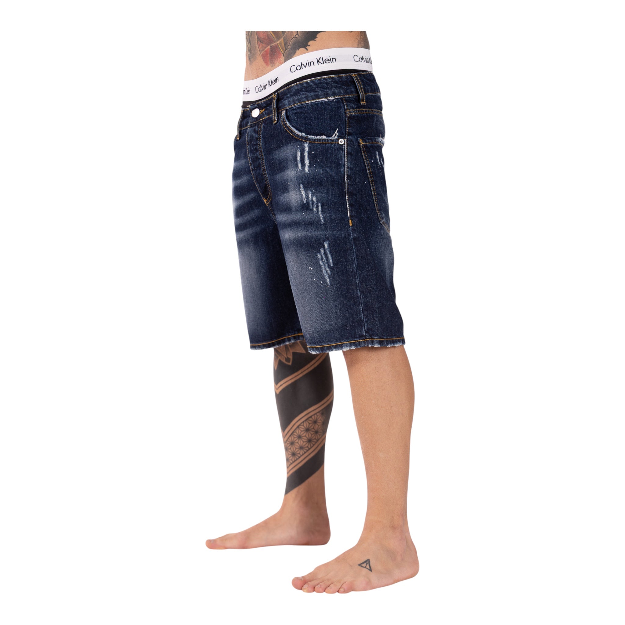 Short Denim Enzom 096B Blu Soldier