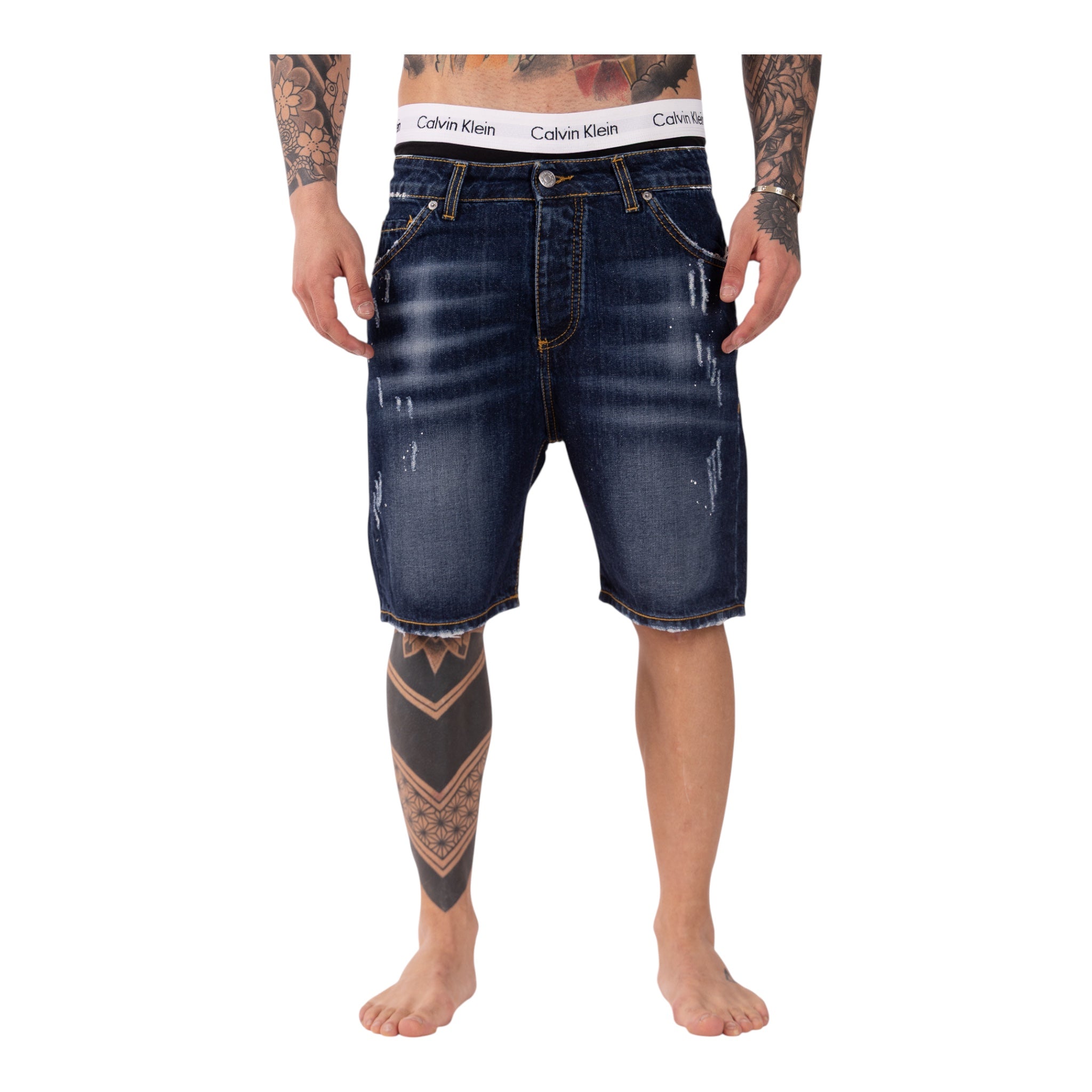 Short Denim Enzom 096B Blu Soldier