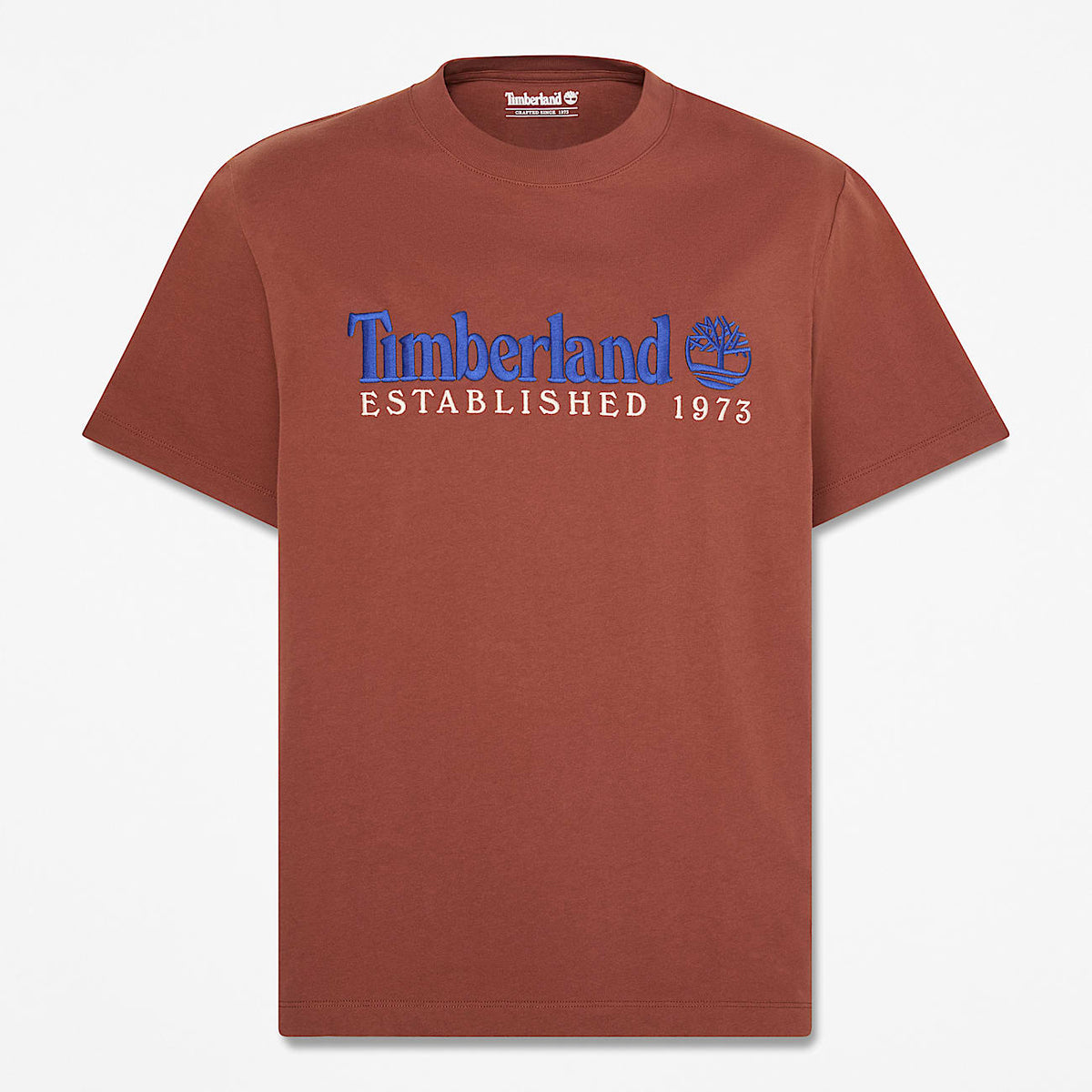 T-Shirt Uomo Marrone SS Embroidered Tee TBC0YHBRAIM