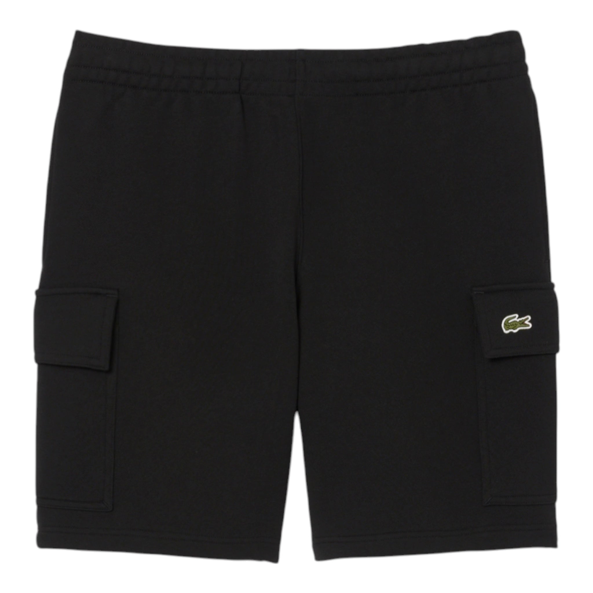 Shorts Cargo In Cotone Nero GH974300031 Lacoste