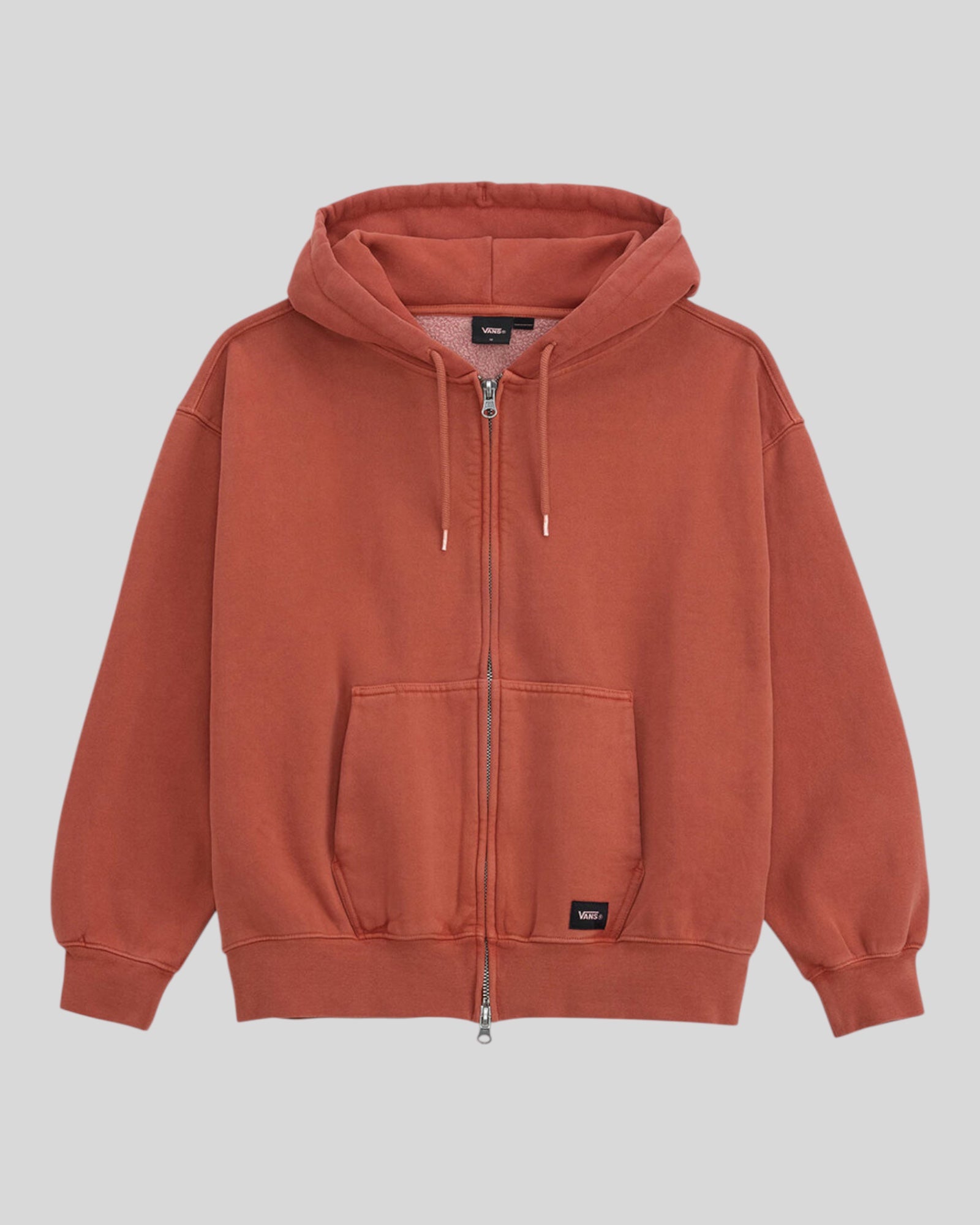 Felpa Con Zip e Cappuccio Faded Burnt Orange VN000P98Y7X1 Vans