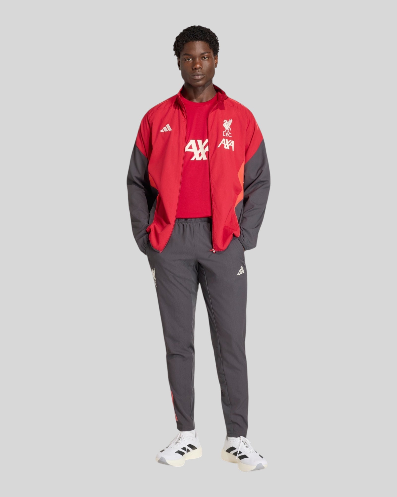 Tuta Rappresentanza Tiro25 FC Liverpool Rosso/Nero Adidas