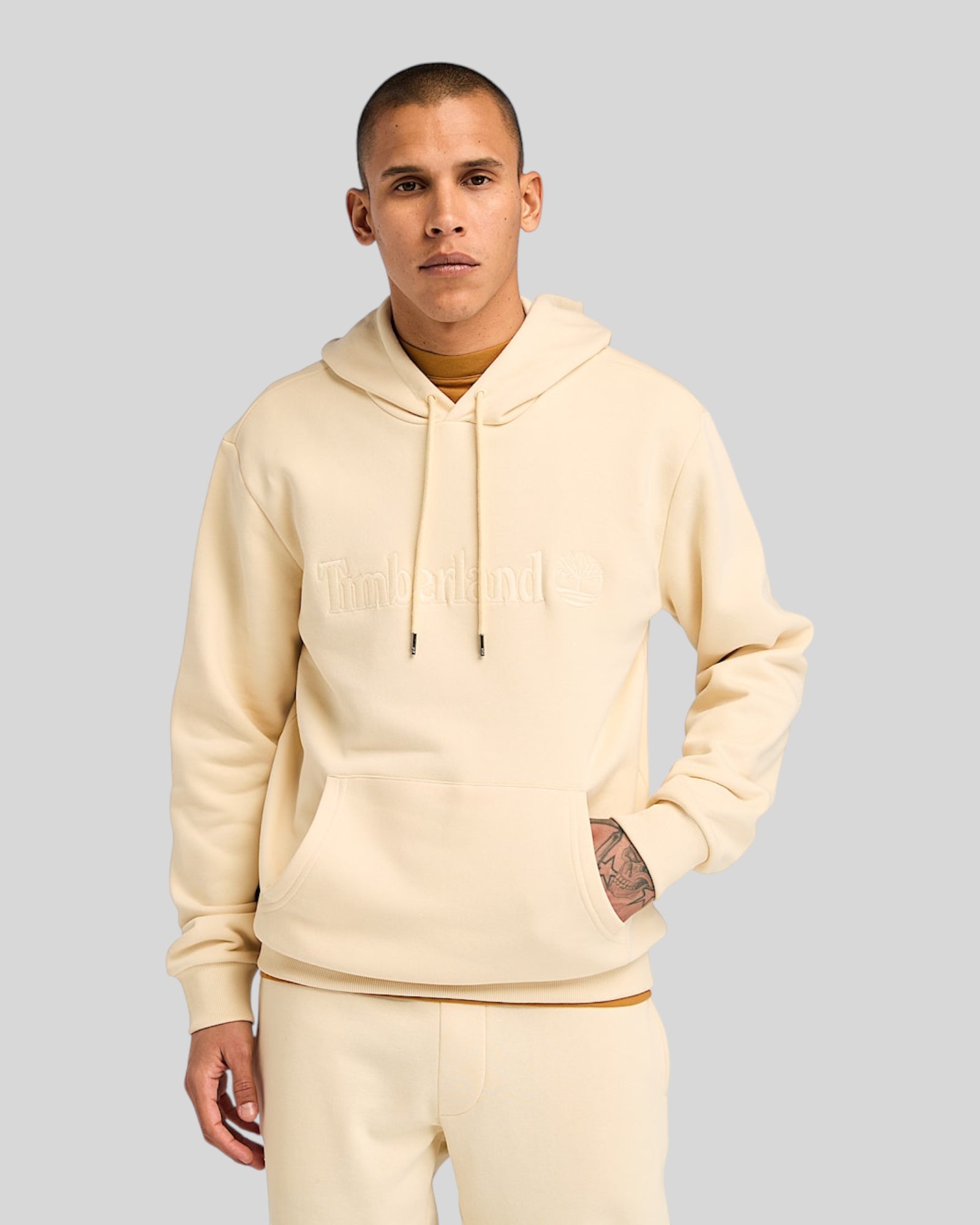 Felpa Con Cappuccio Hampton Beige TB0A6VFJEFL Timberland