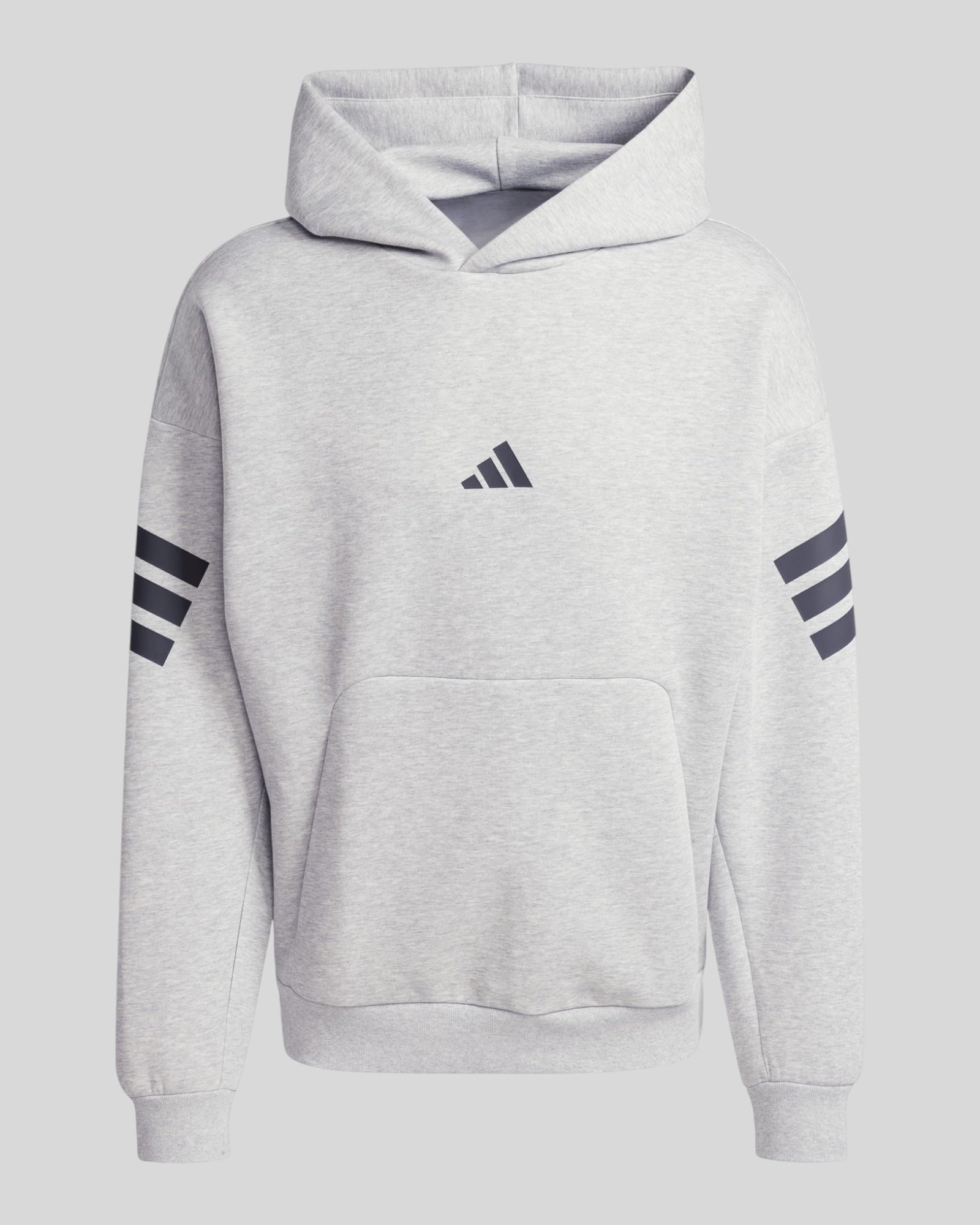 Felpa Con Cappuccio Future Icons 3 Stripes Medium Grey JD4847 Adidas