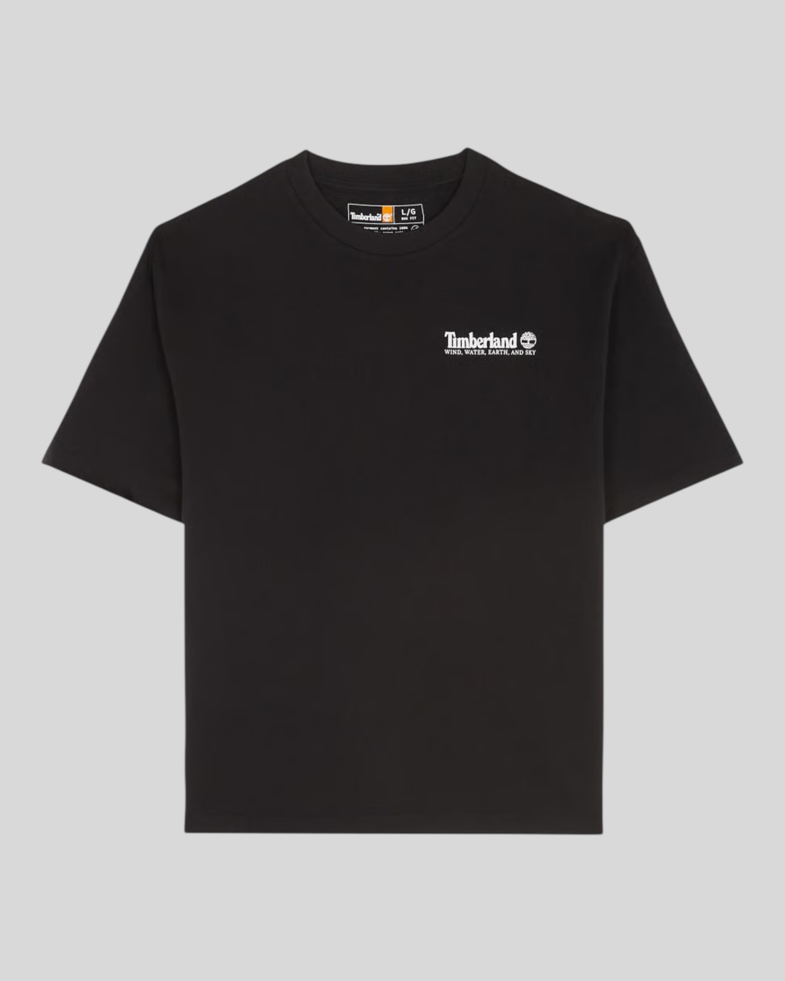 T-Shirt Outdoor Photo Back Tee Nero TB0A5MQR 001 Timberland