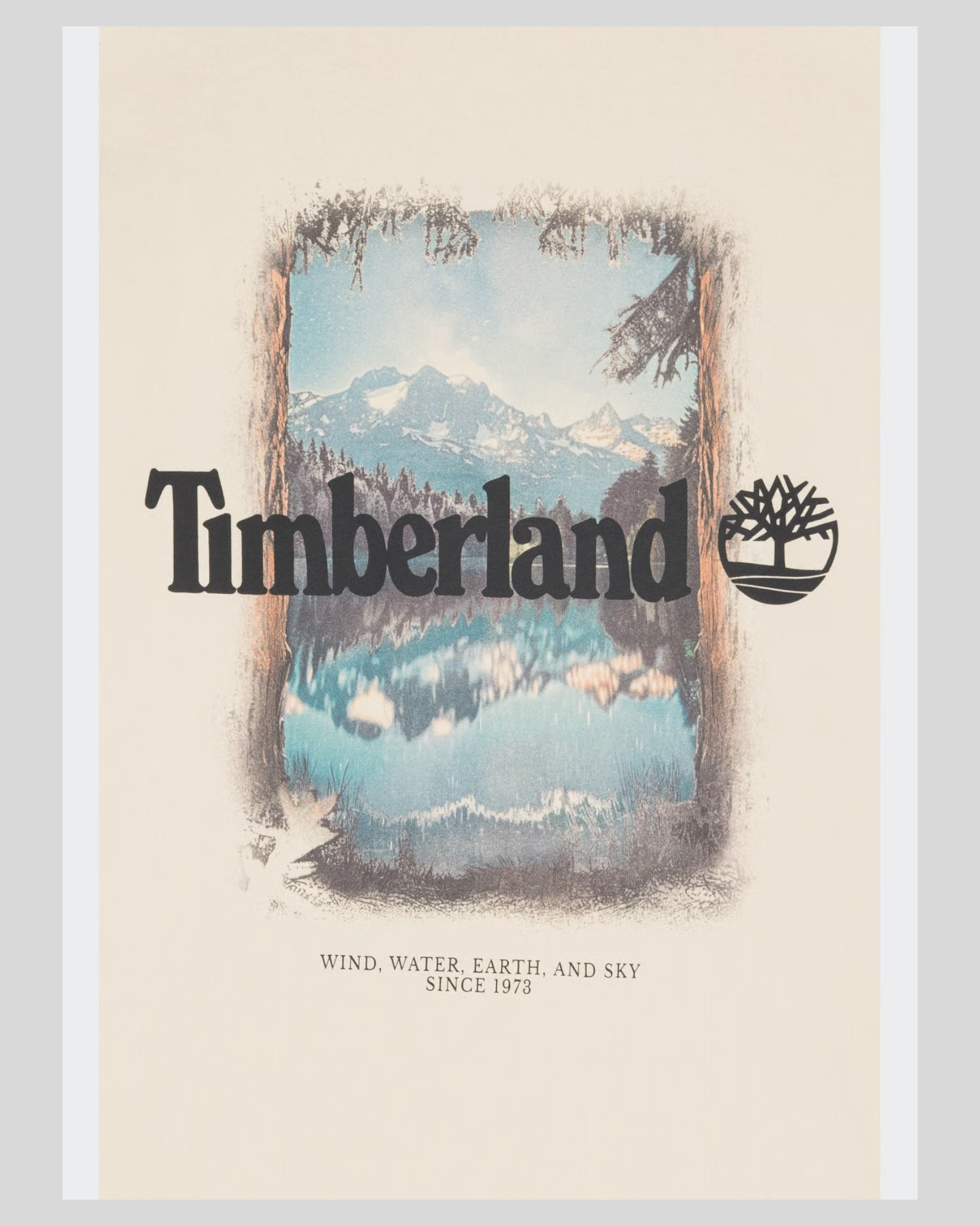 T-Shirt Outdoor Photo Back Tee Beige TB0A5MQR 260 Timberland