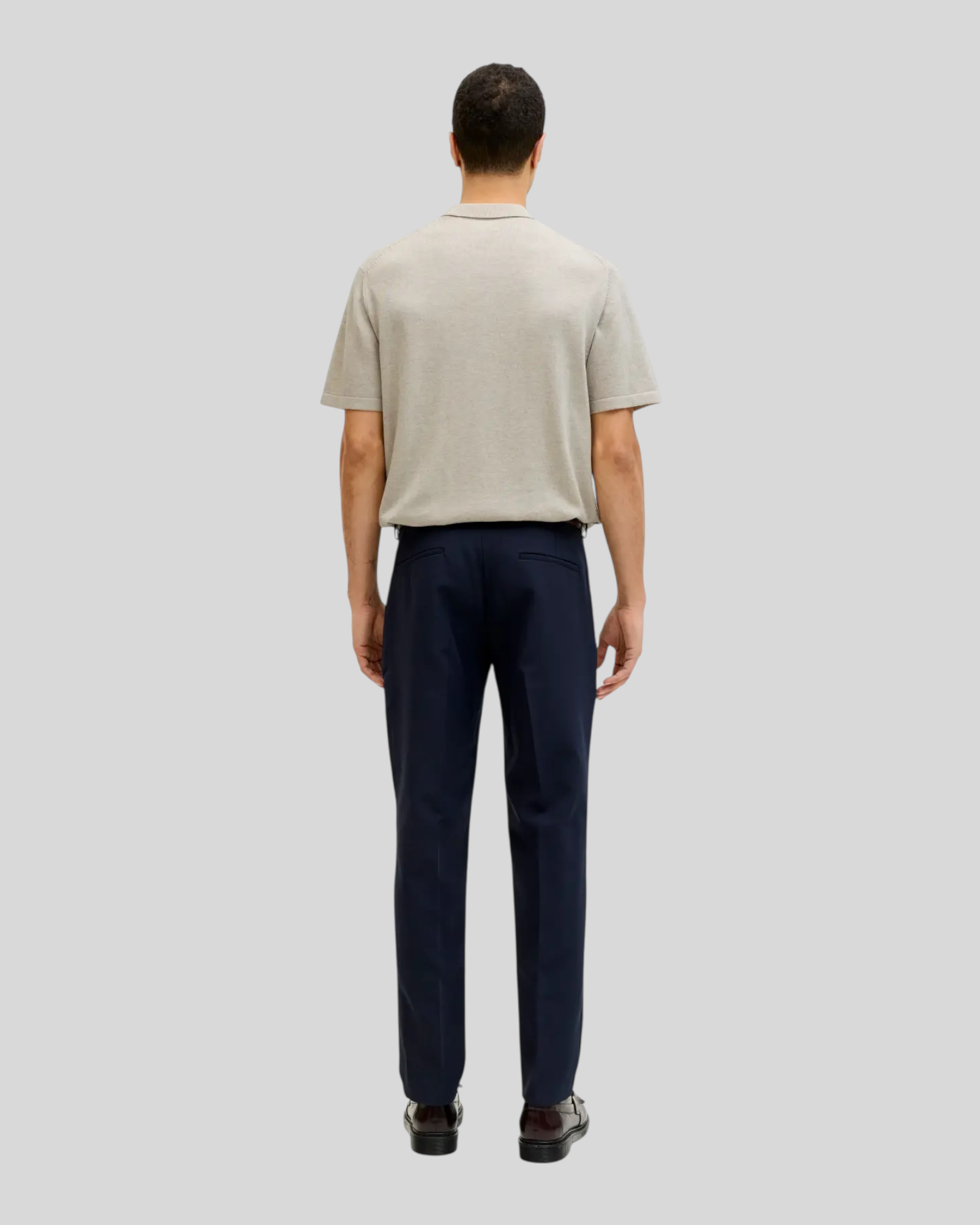 Polo In Maglia Con Zip Jjemil Knit Otamel Melange 12288260 Jack & Jones