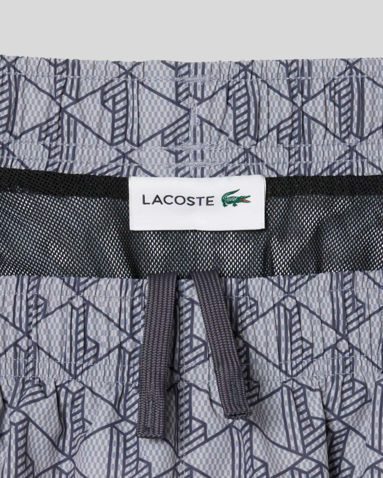 Costume Da Bagno Monogramma Grigio MH9086-00-YIN Lacoste