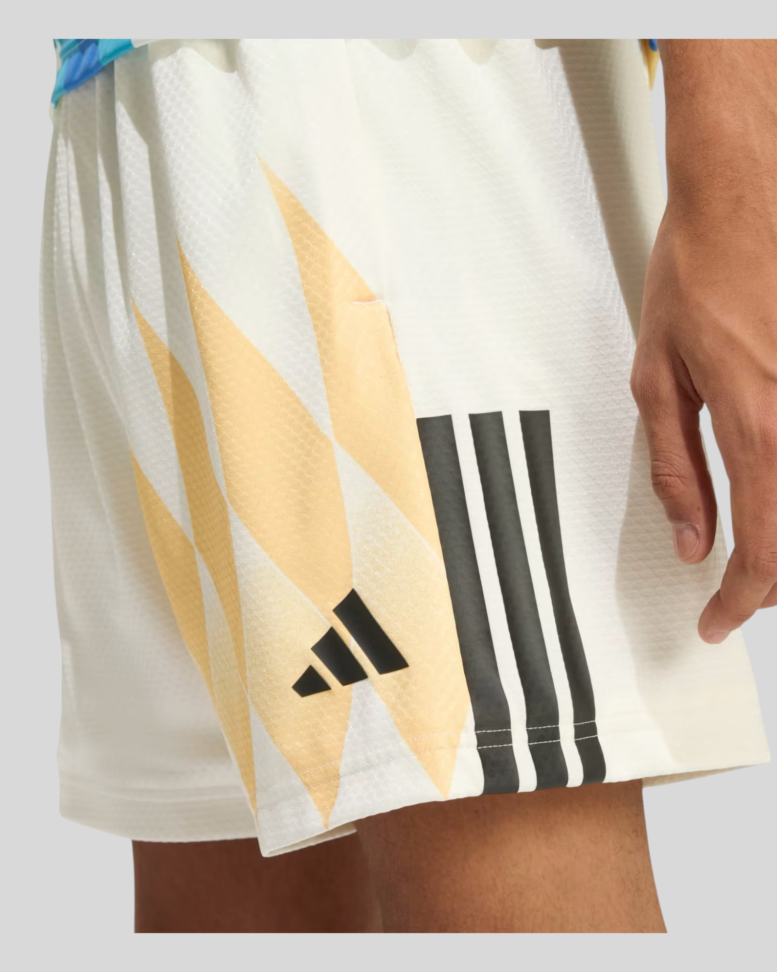 Short M Tiro X Common Goal Piquet Bianco KA9154 Adidas