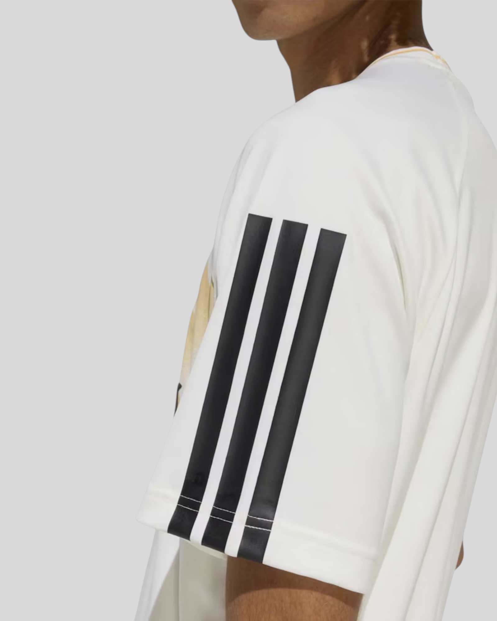 T-Shirt M Tiro Comon Goal Bianca KC1265 Adidas