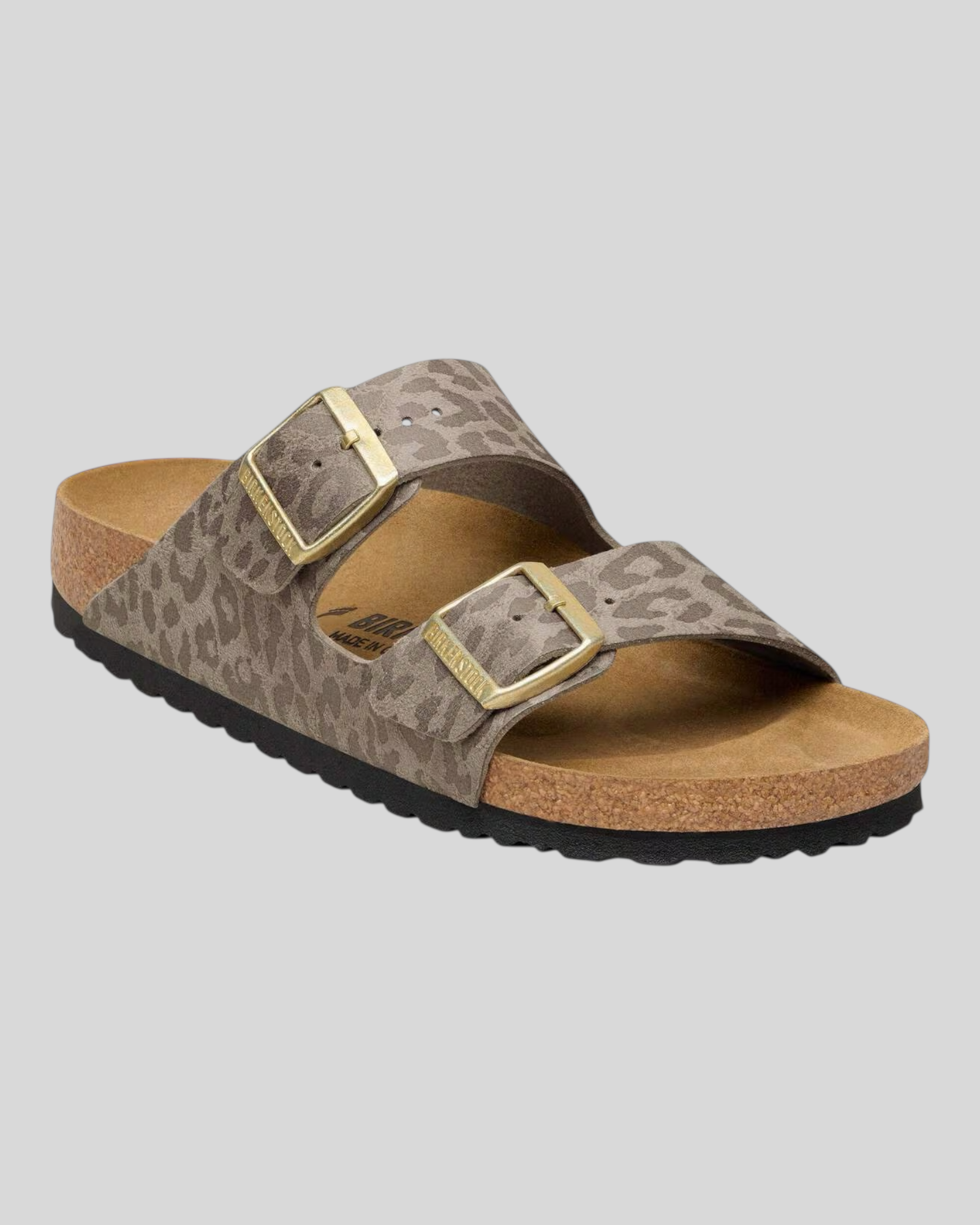 Arizona Donna Sintetico Leopardato Grey Tupe 1031941 Birkenstock