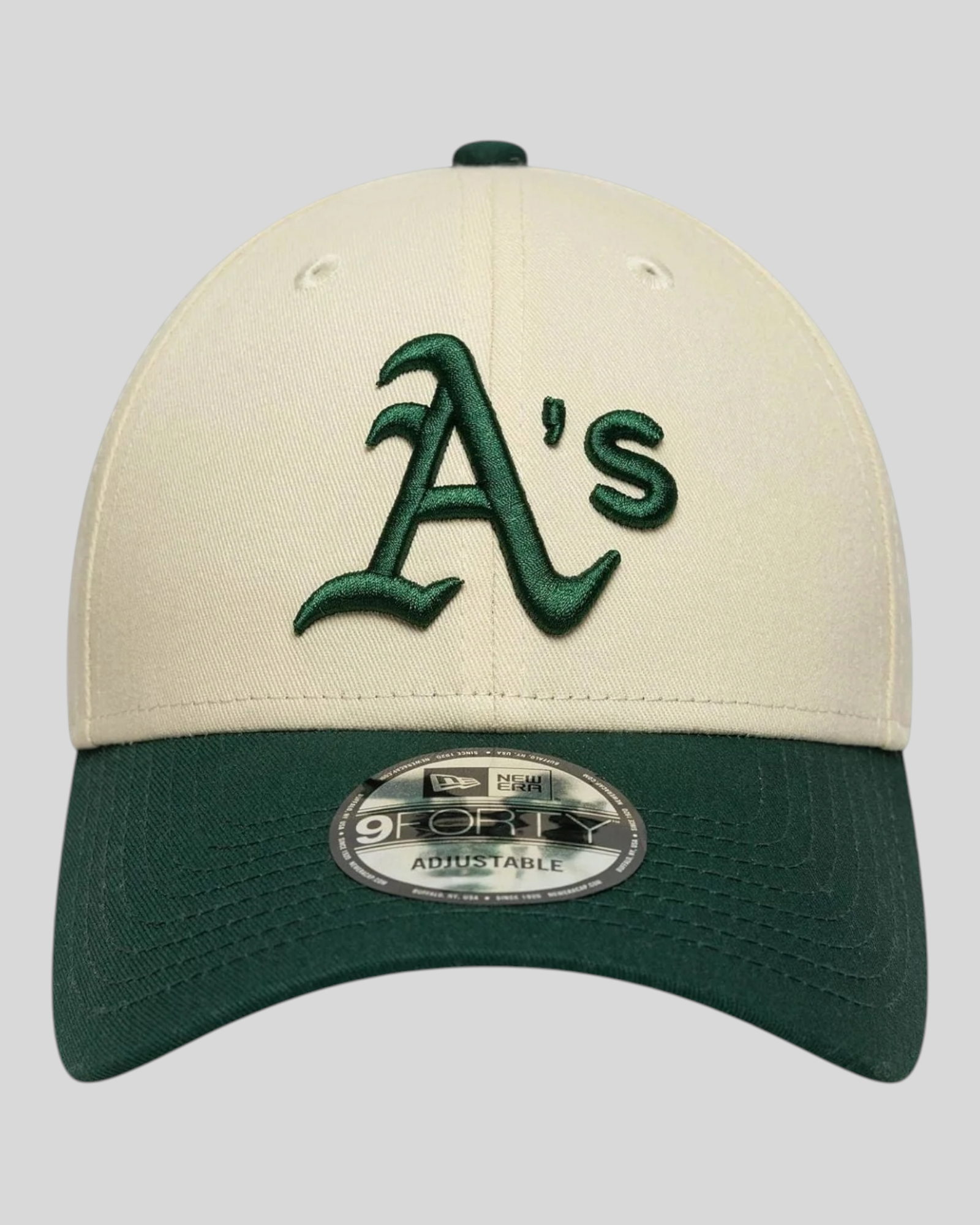 Cappelo Con Visiera Colour Block Oakland Athletics 9Forty Panna/Verde 60595214 New Era
