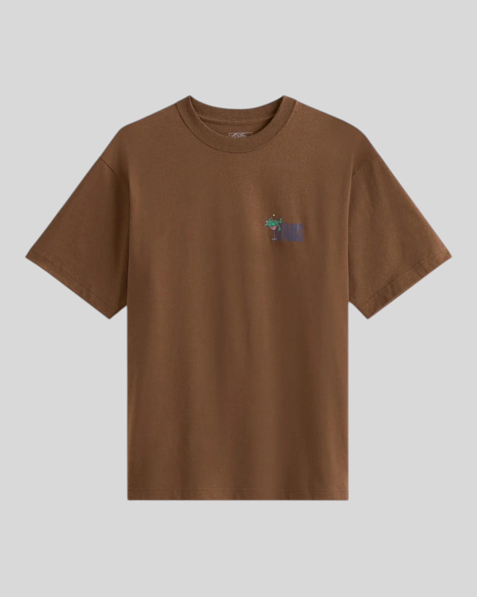 T-Shirt Loose Fit Bar Hopper ss Tee Vintage Cocoa VN000TQPFST1 Vans
