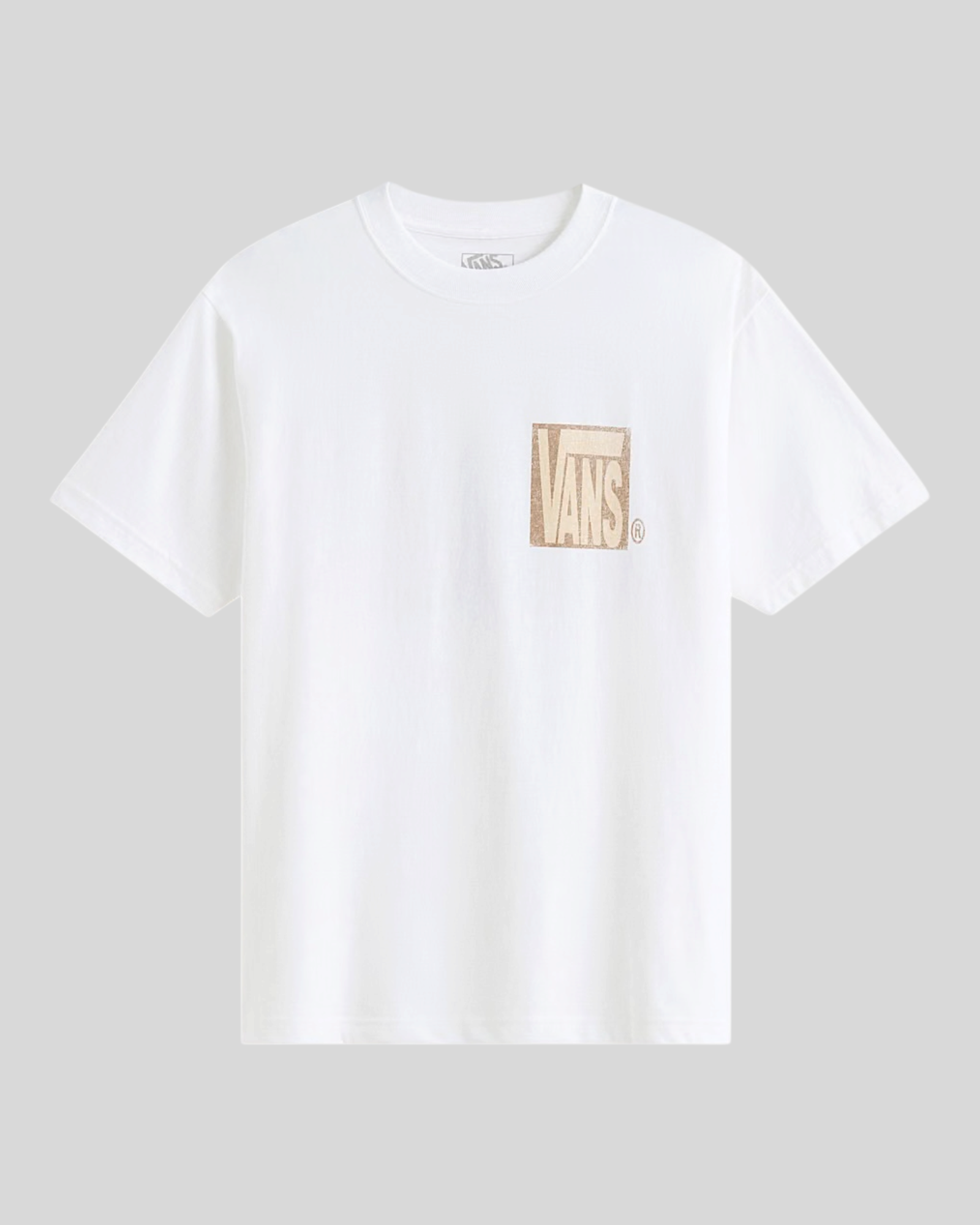 T-Shirt Stretch Stack Crackle Bianca VN000SWEWHT1 Vans