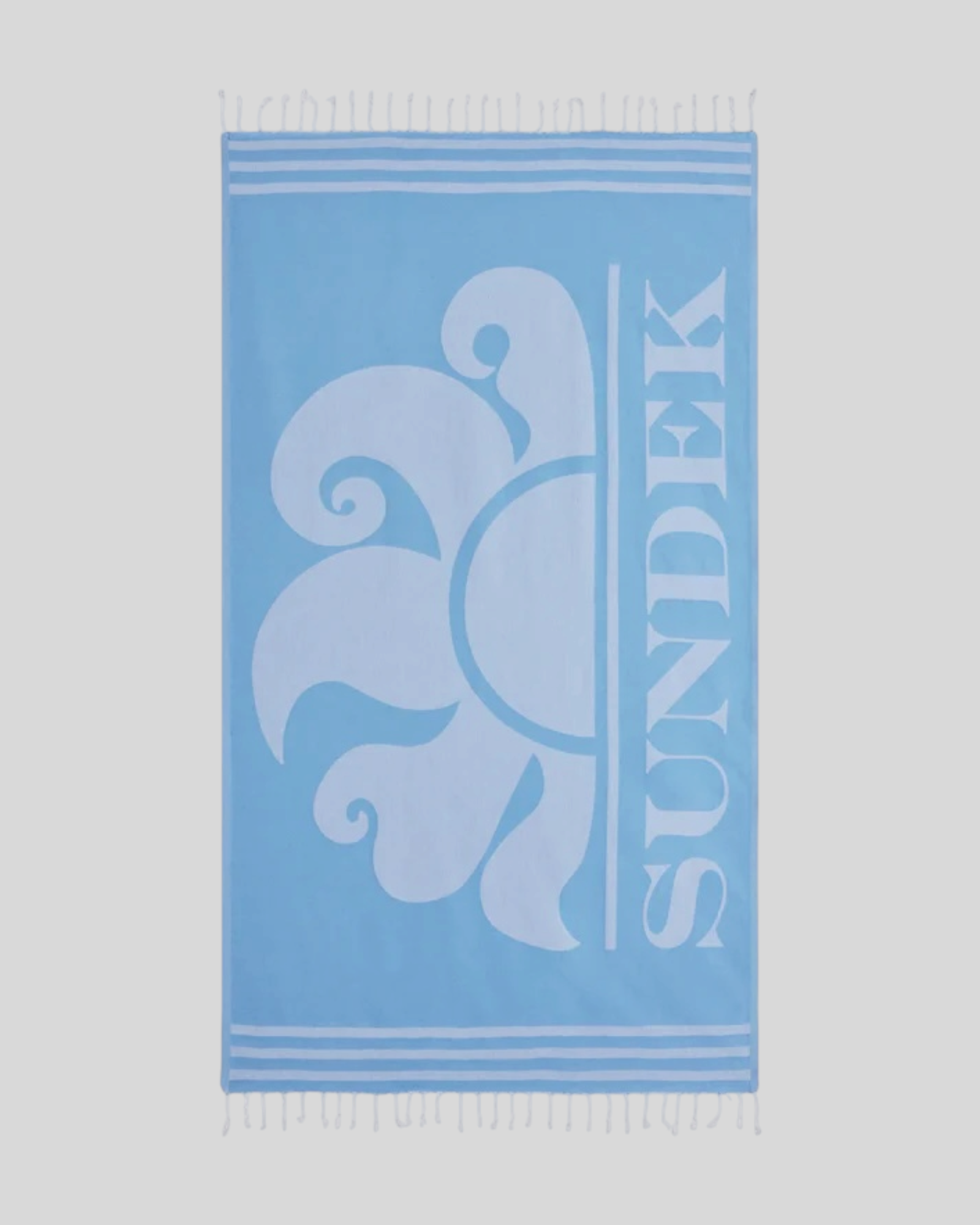 Telo Mare Fouta Jacquard Con Logo Giacinto AM401ATC1000 86600 Sundek