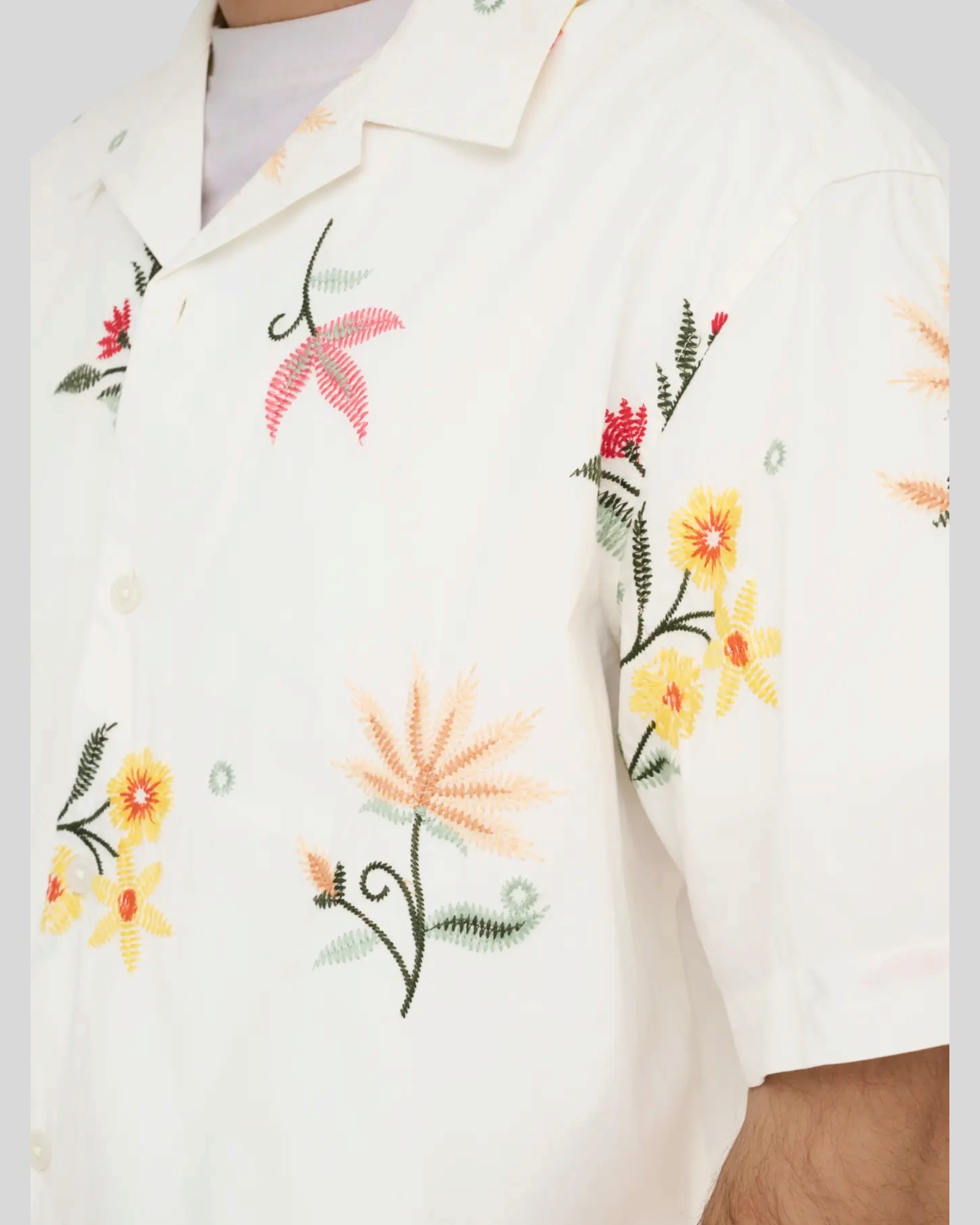 Camicia Maniche Corte Onsedward Relaxed Bianca 22037206 Only & Sons