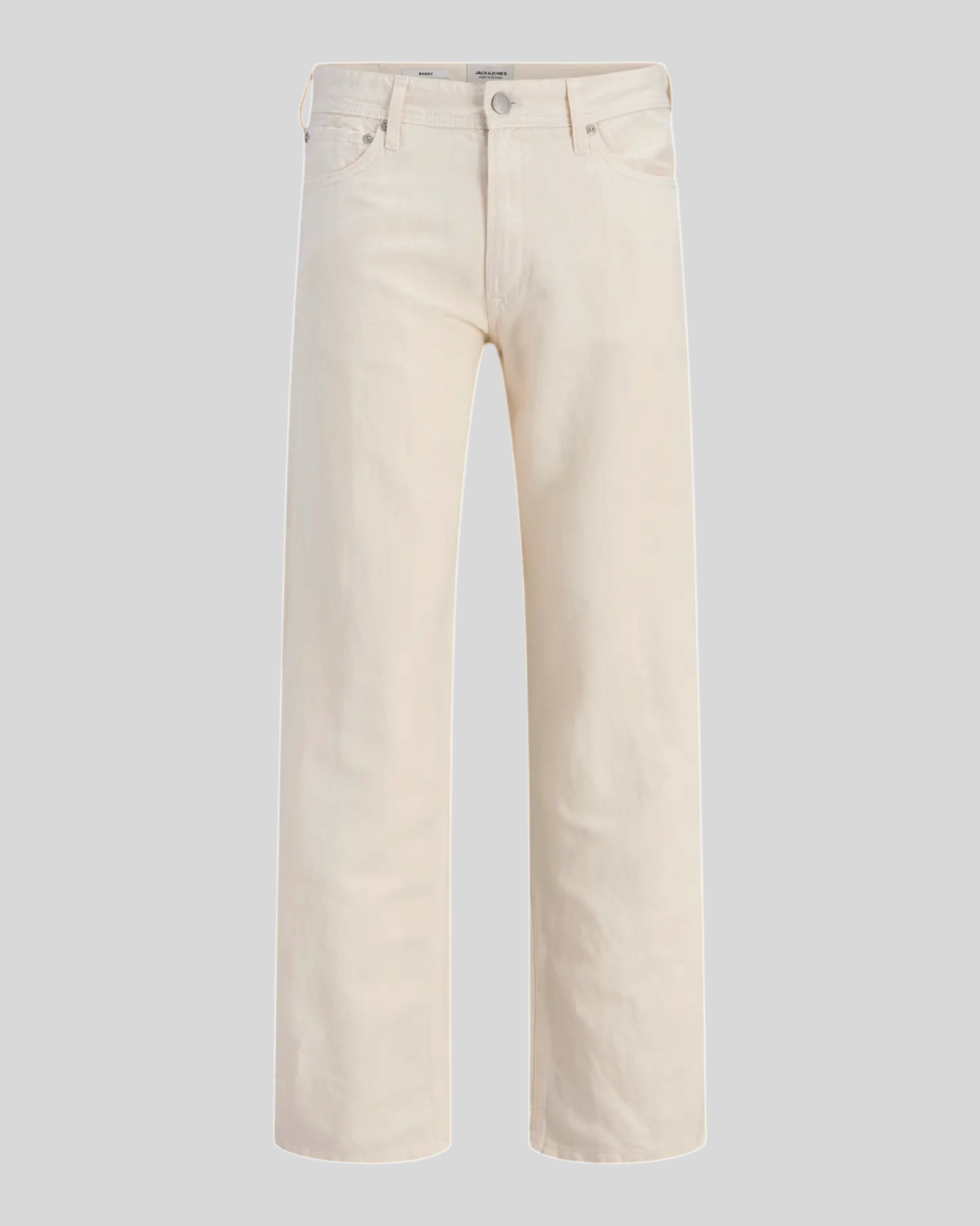 Pantalone 5 Tasche In Misto Lino Jpstchris Original Blend Pant Loose FitJet Stream 12293296 Jack & Jones