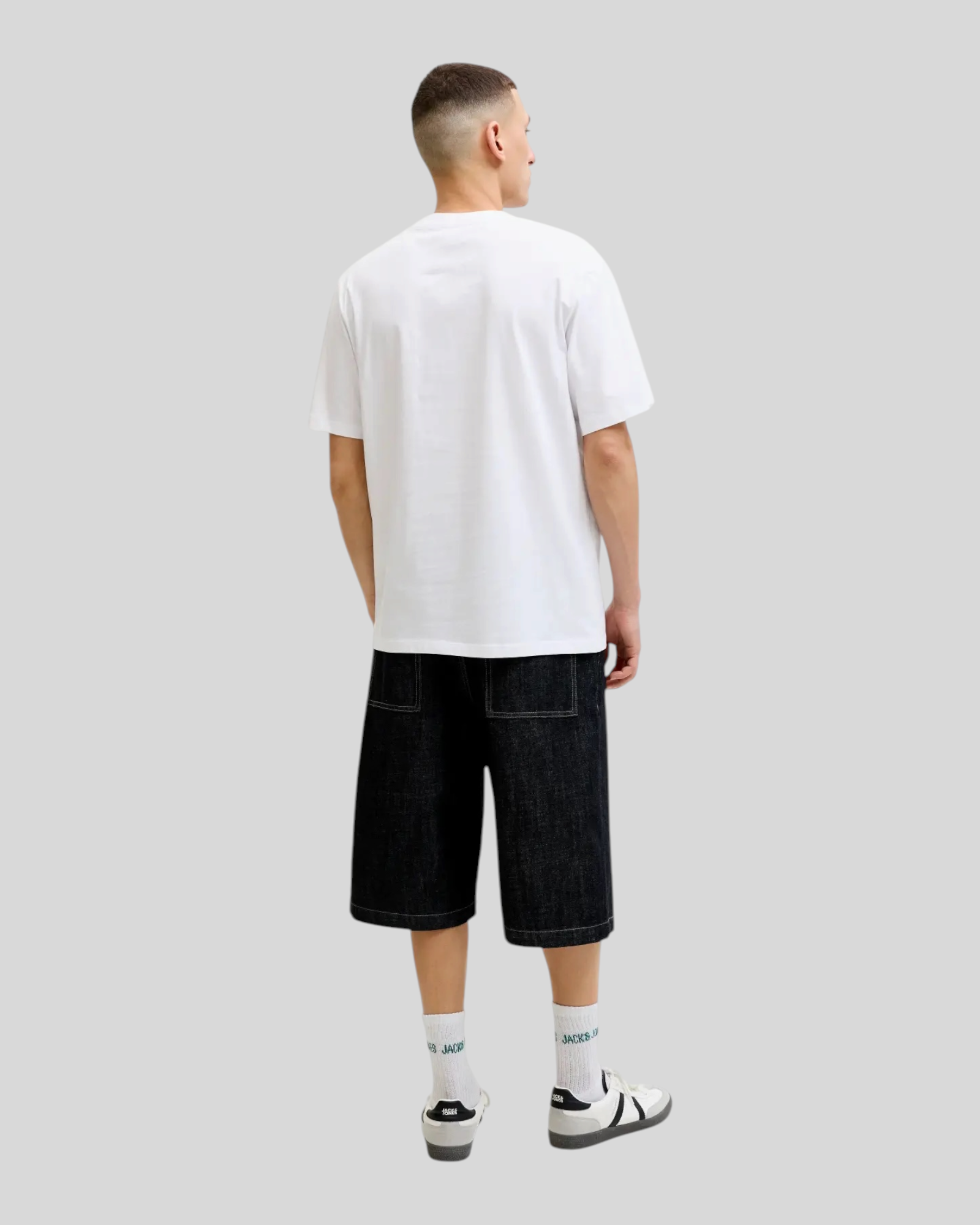T-Shirt Jjindiana Tee SS Bianco 12288112 Jack & Jones