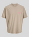 T-Shirt Jornorrebro Typo Crew Neck Vintage Khaki 12282898 Jack & Jones