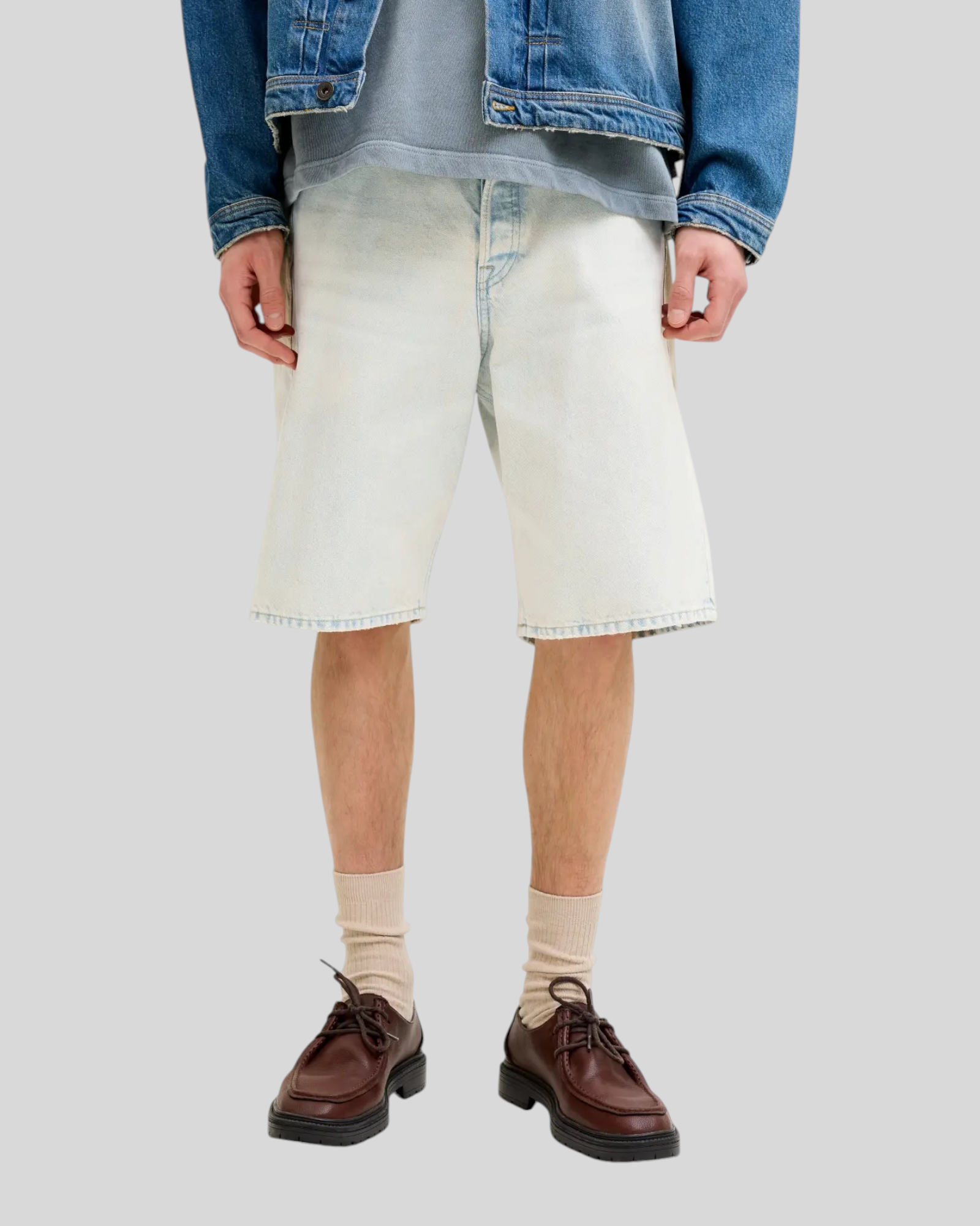 Short Jjalex SQ 898 LN Blue Denim Hyper 12291730 Jack & Jones