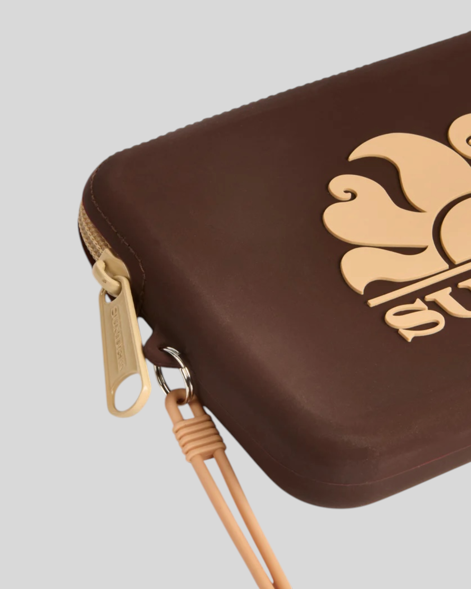 Mini Pochette Gommata Small Necessaire Coffee AW748ABSL100B0301 01 Sundek