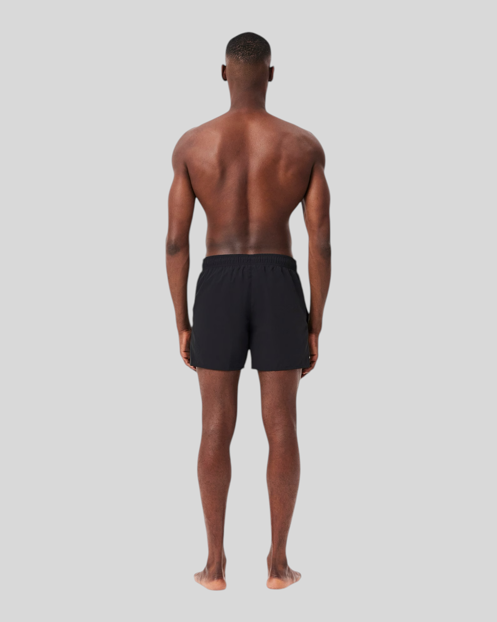 Costume Da Bagno Monocromatico Nero MH6270-00-964 Lacoste