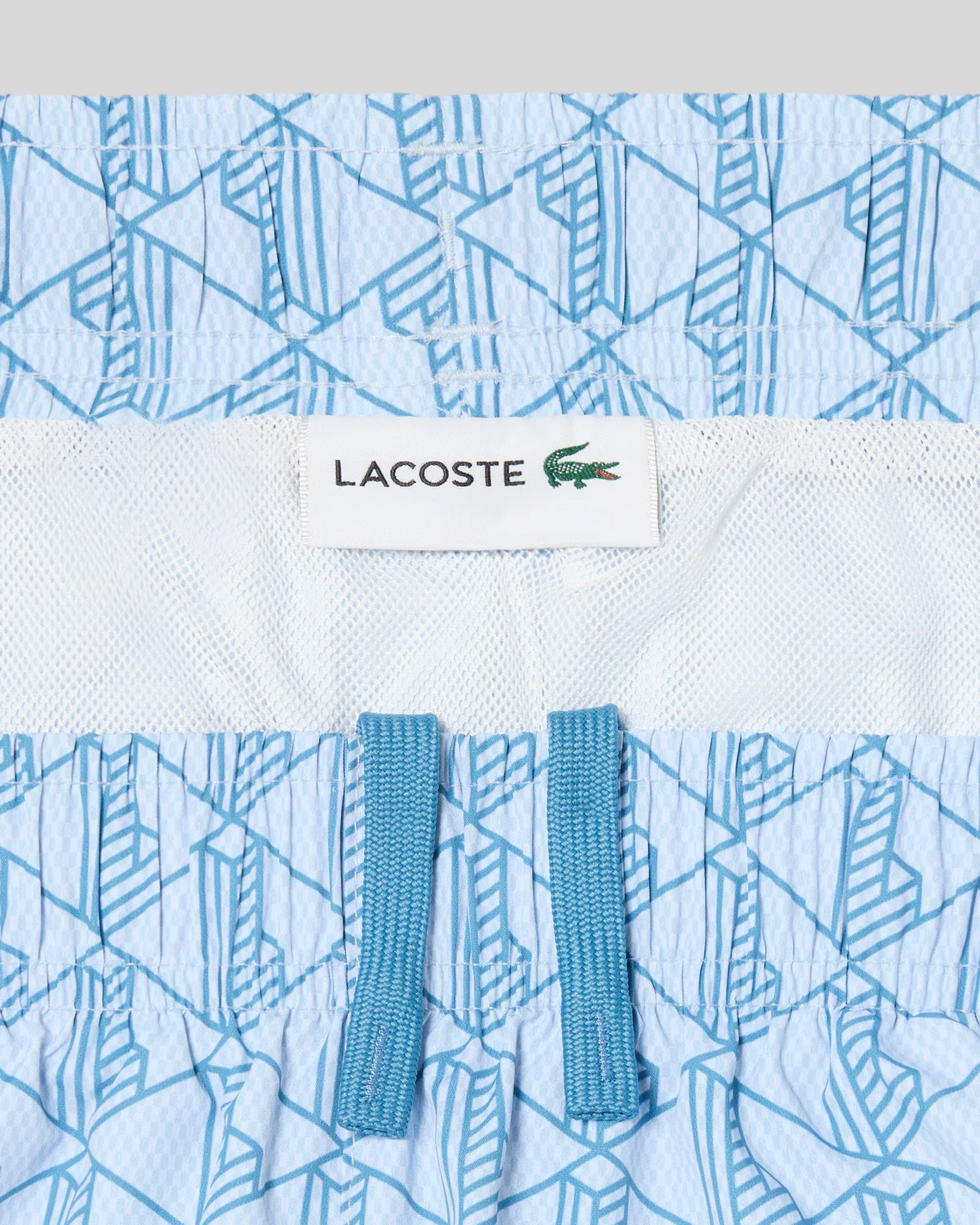 Costume Da Bagno Monogramma Blu Chiaro MH9086-00-3IJ Lacoste
