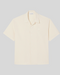 Camicia Maniche Corte Relaxed Fit in Seersucker Bianco/Beige CH2355-00-FM0 Lacoste