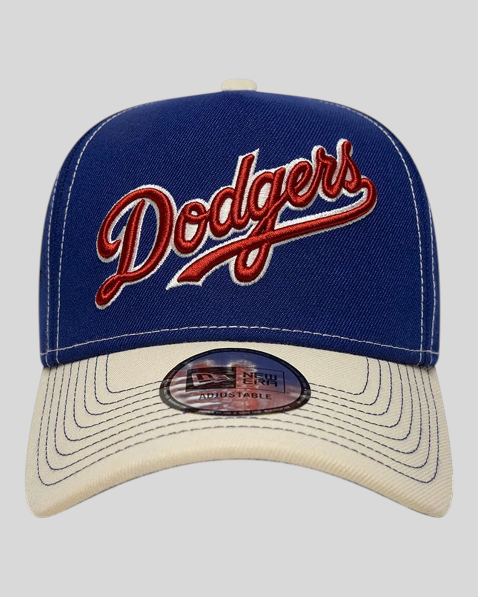 Cappello Con Visiera 9Forty E-Frame LA Dodgers MLB City Icon Blue 60856326 New Era